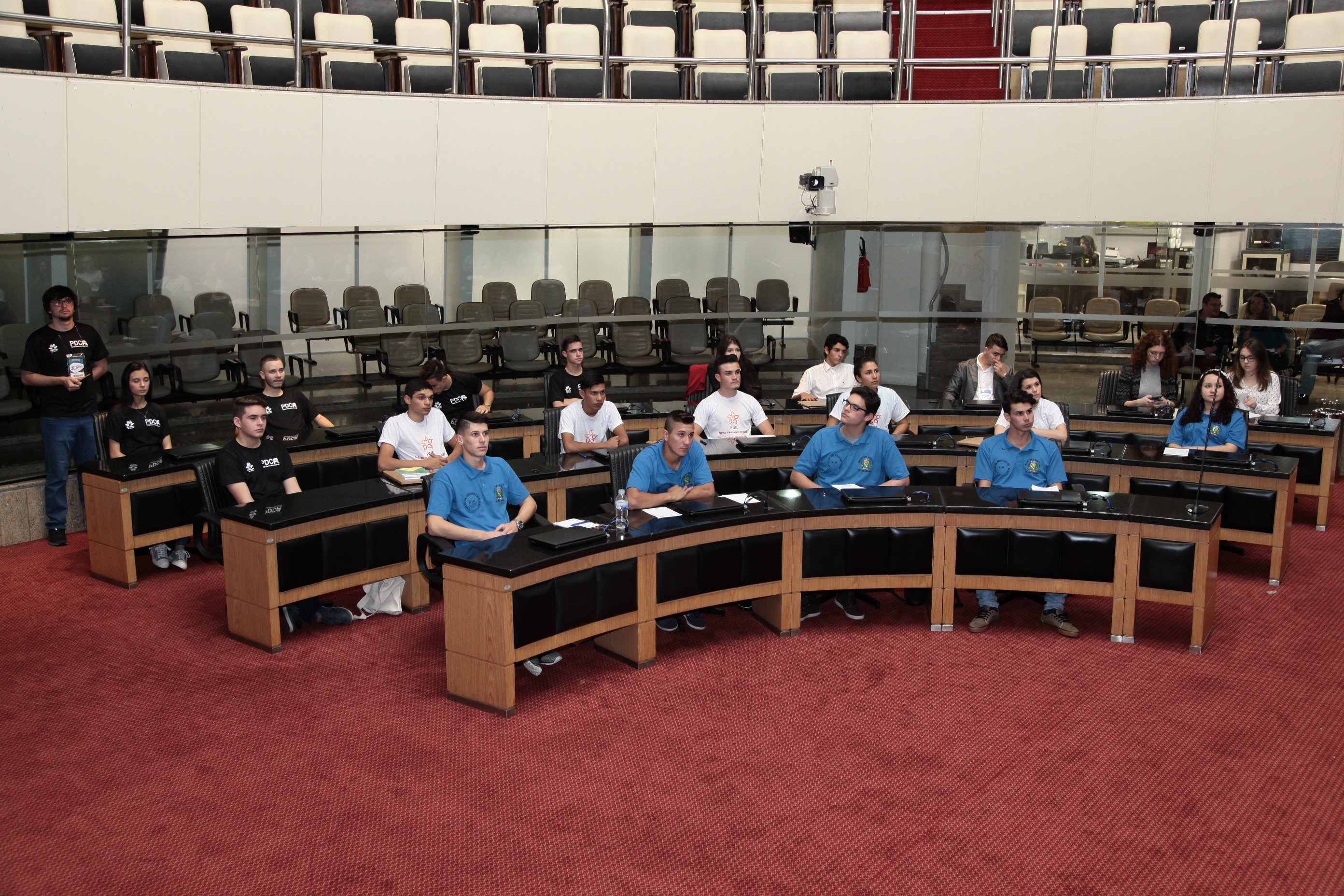 Parlamento Jovem - abertura.