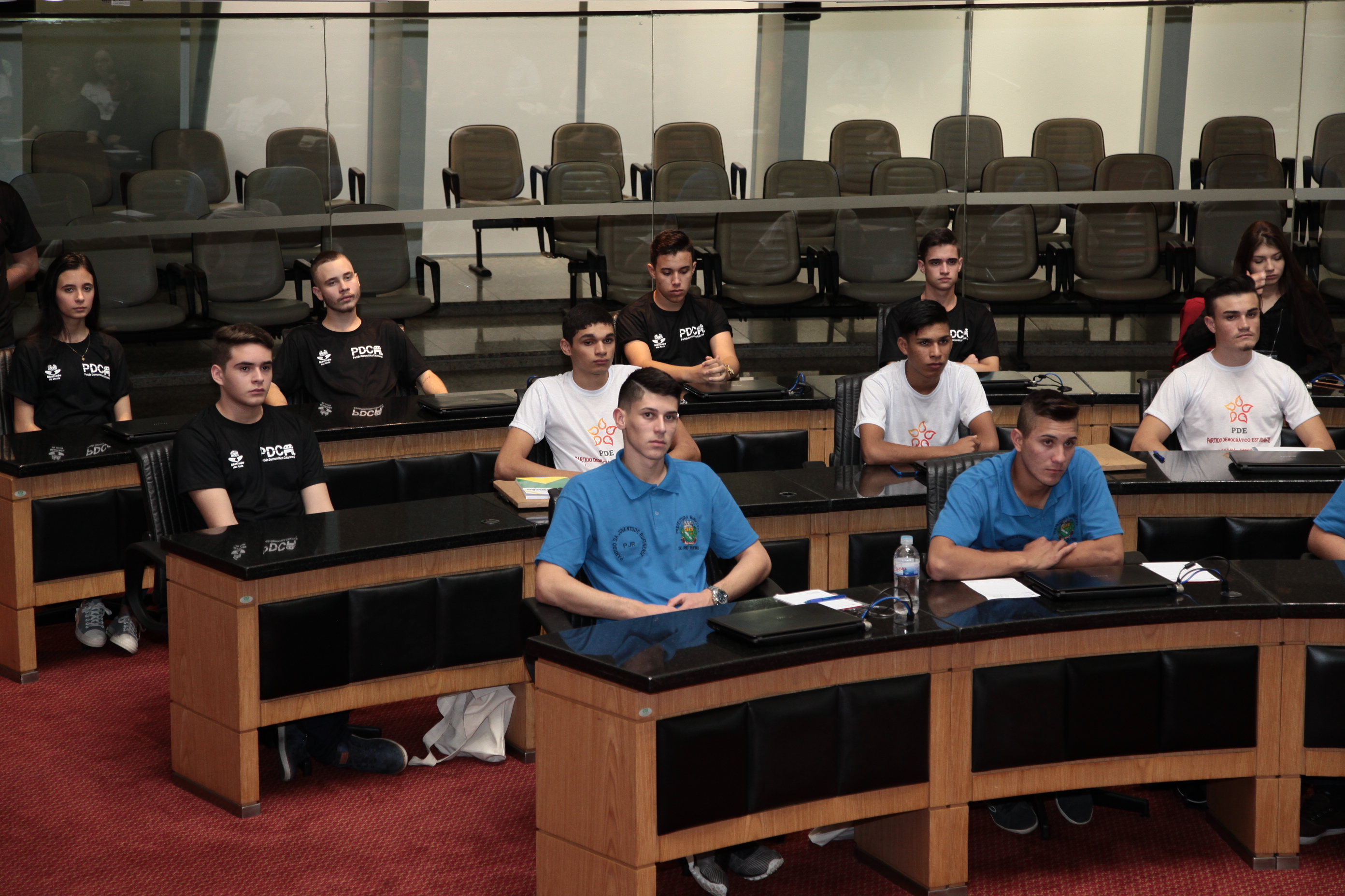 Parlamento Jovem - abertura.