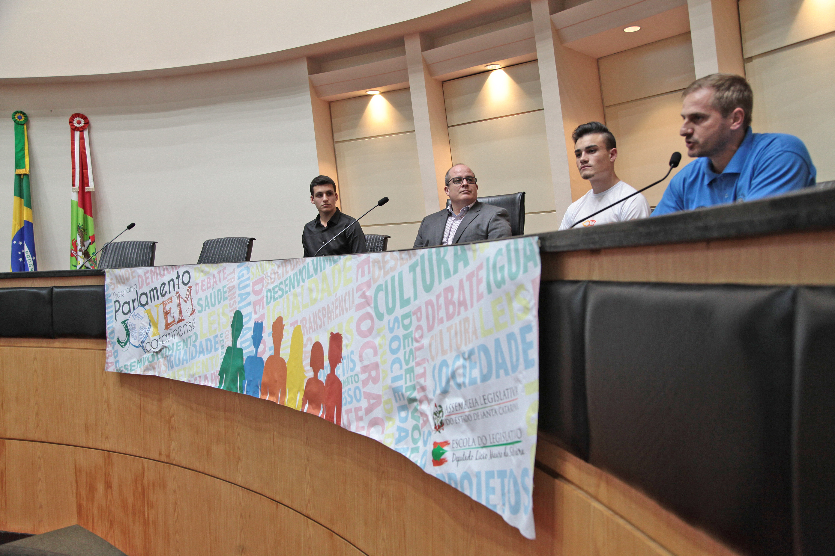 Parlamento Jovem - abertura.