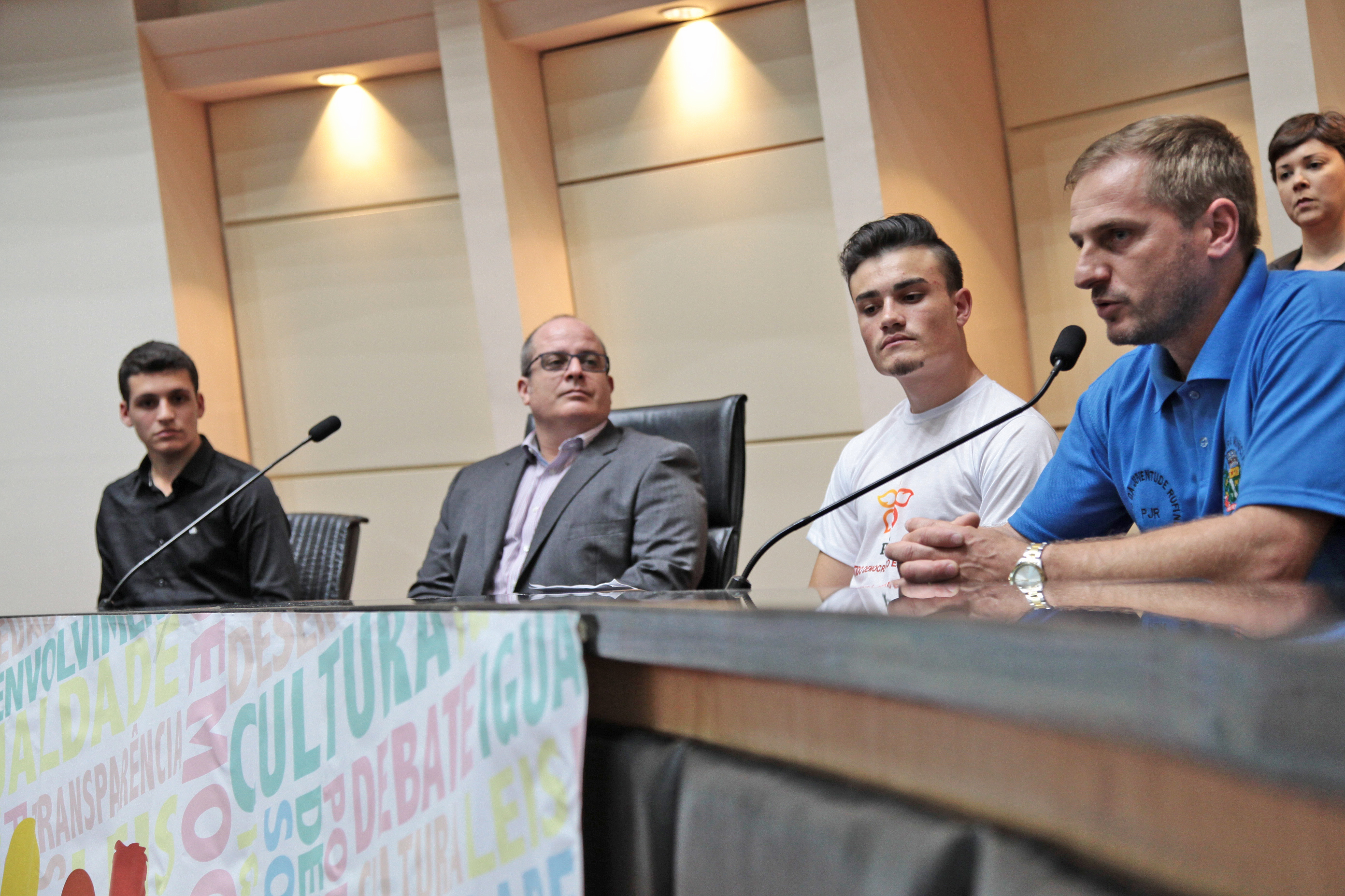 Parlamento Jovem - abertura.