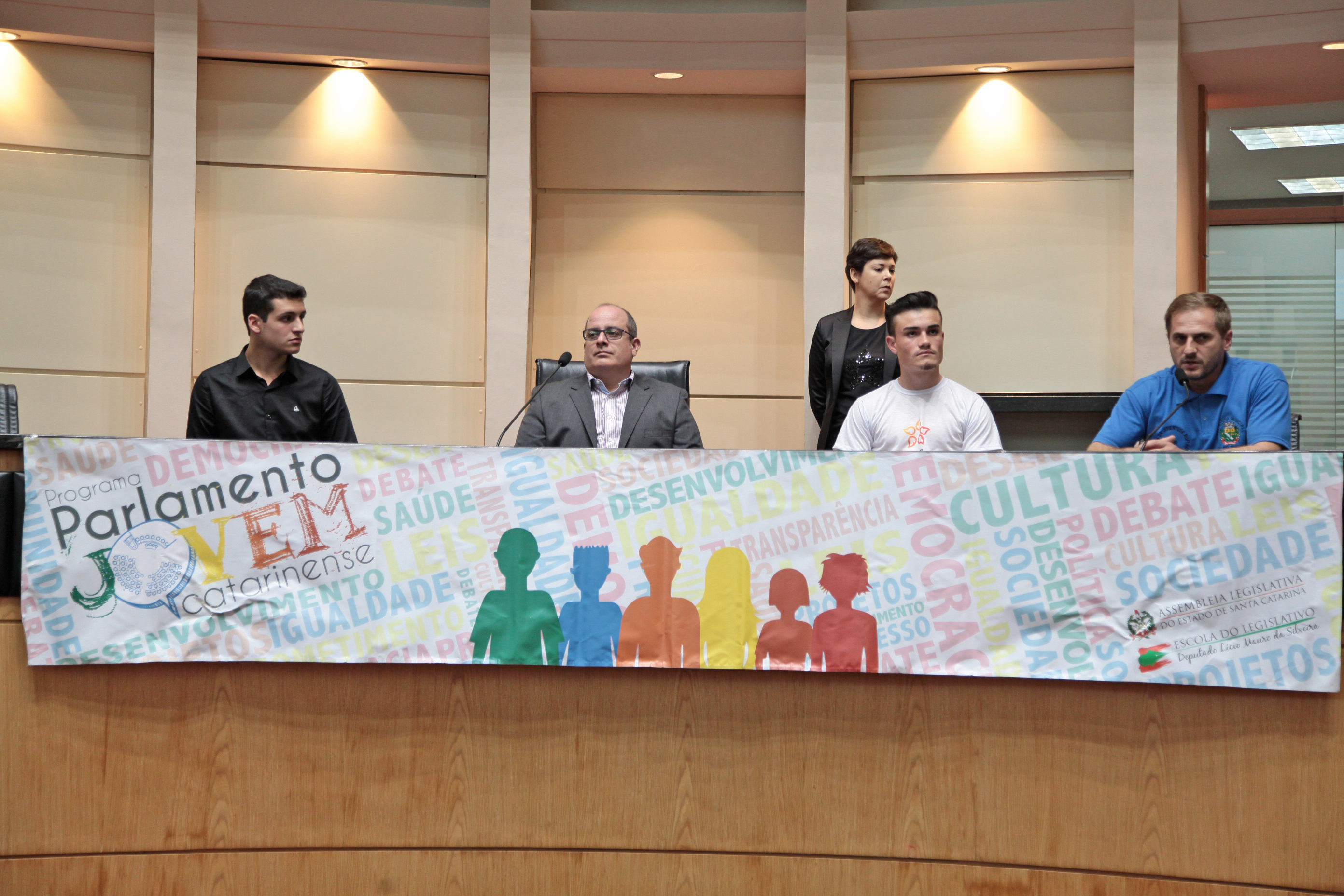Parlamento Jovem - abertura.