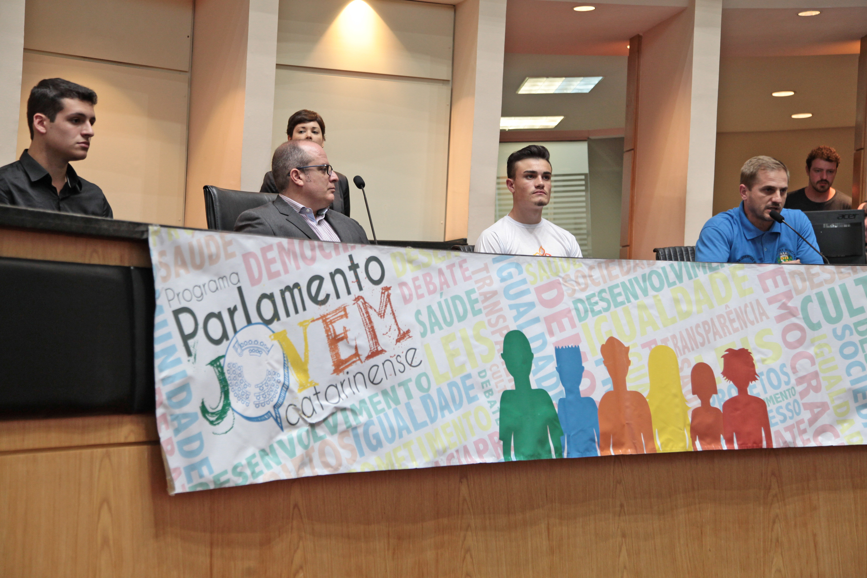 Parlamento Jovem - abertura.