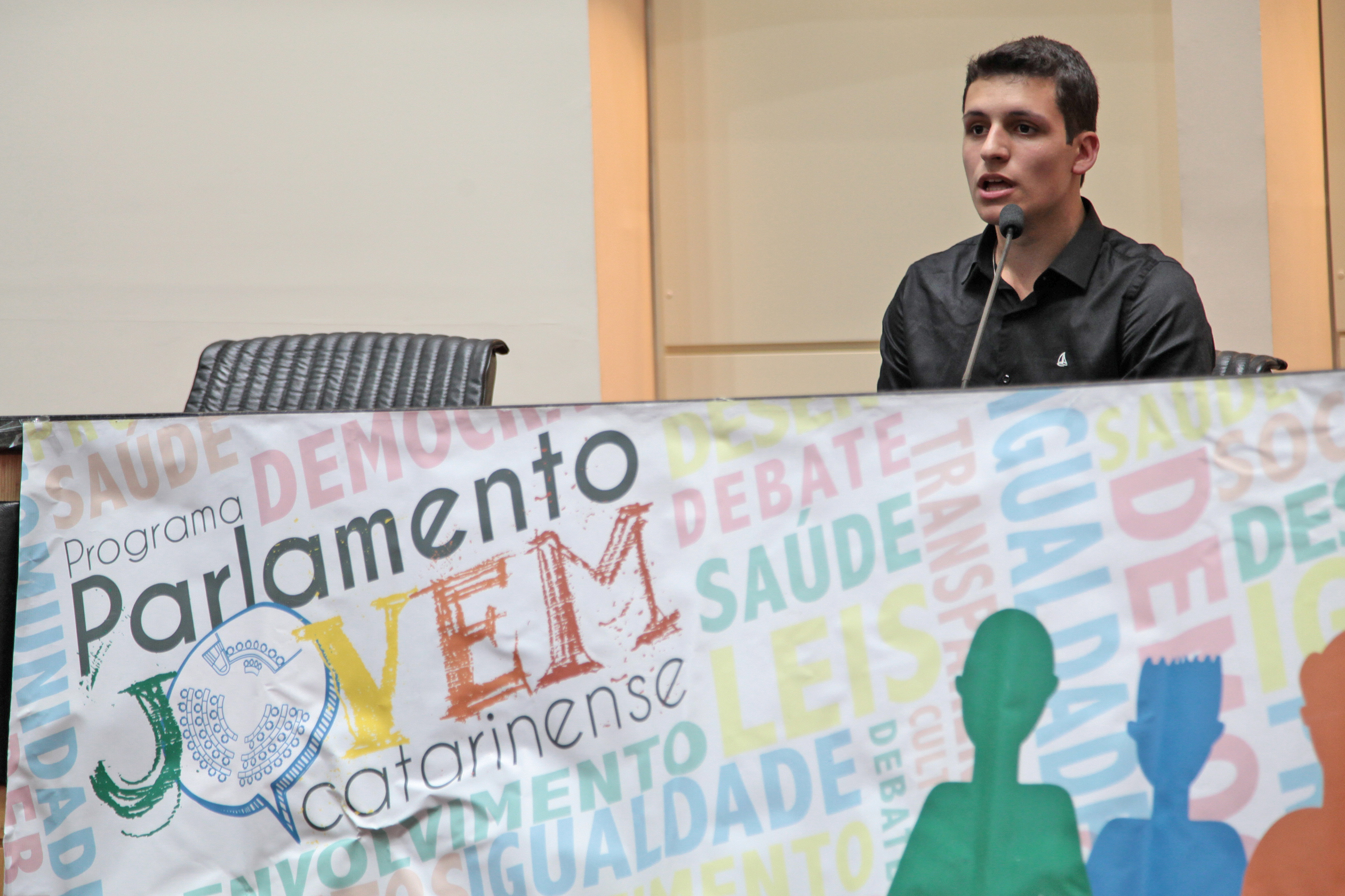 Parlamento Jovem - abertura.