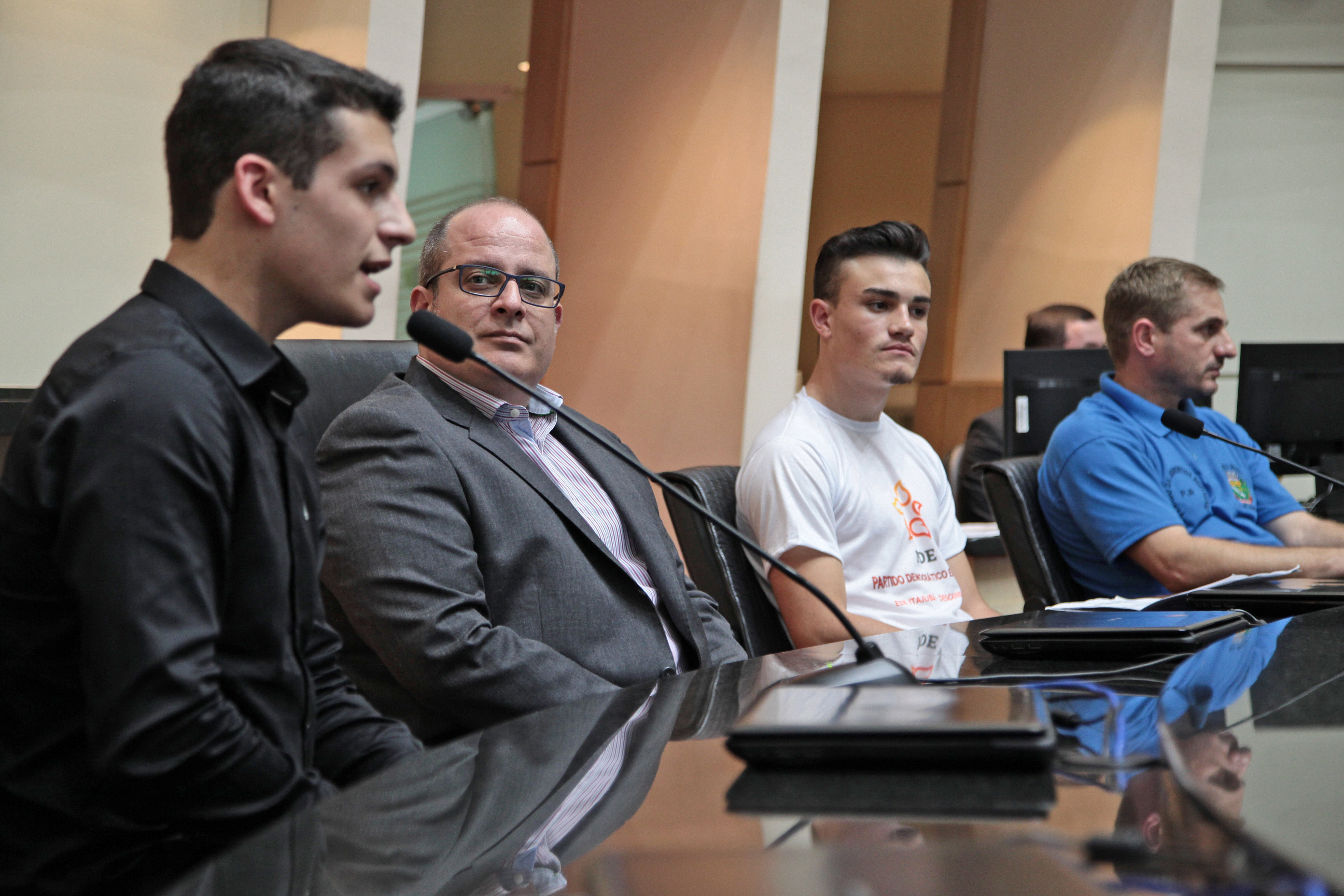 Parlamento Jovem - abertura.
