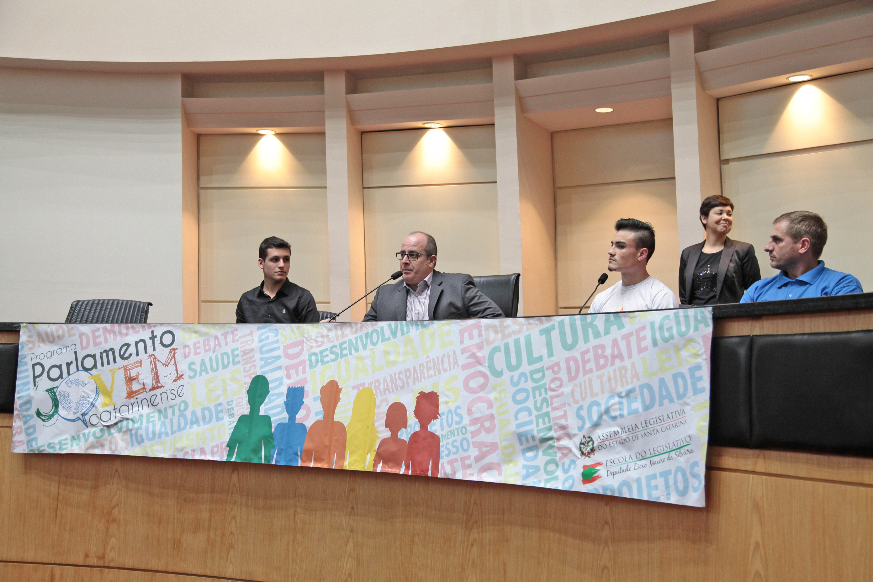 Parlamento Jovem - abertura.