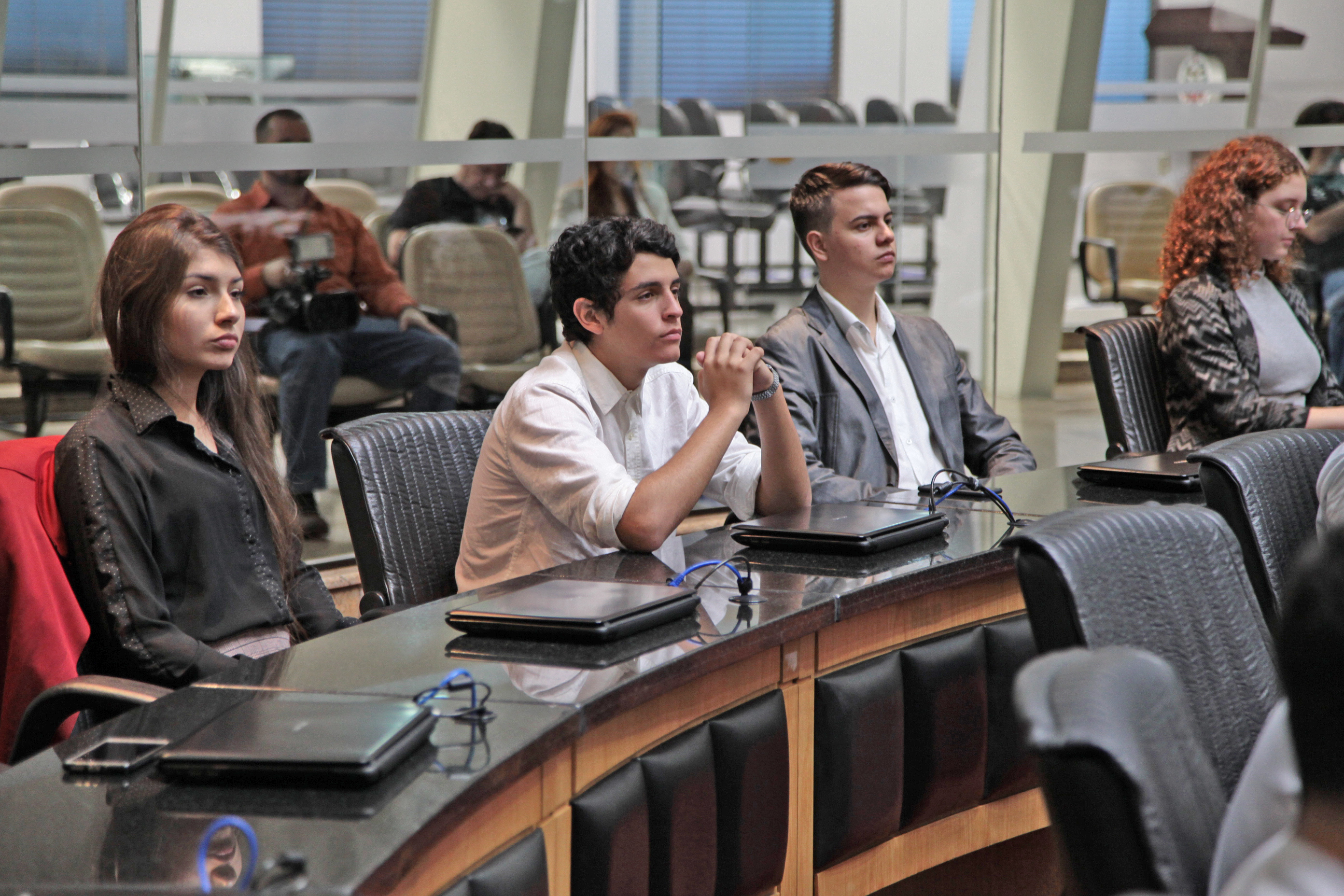 Parlamento Jovem - abertura.