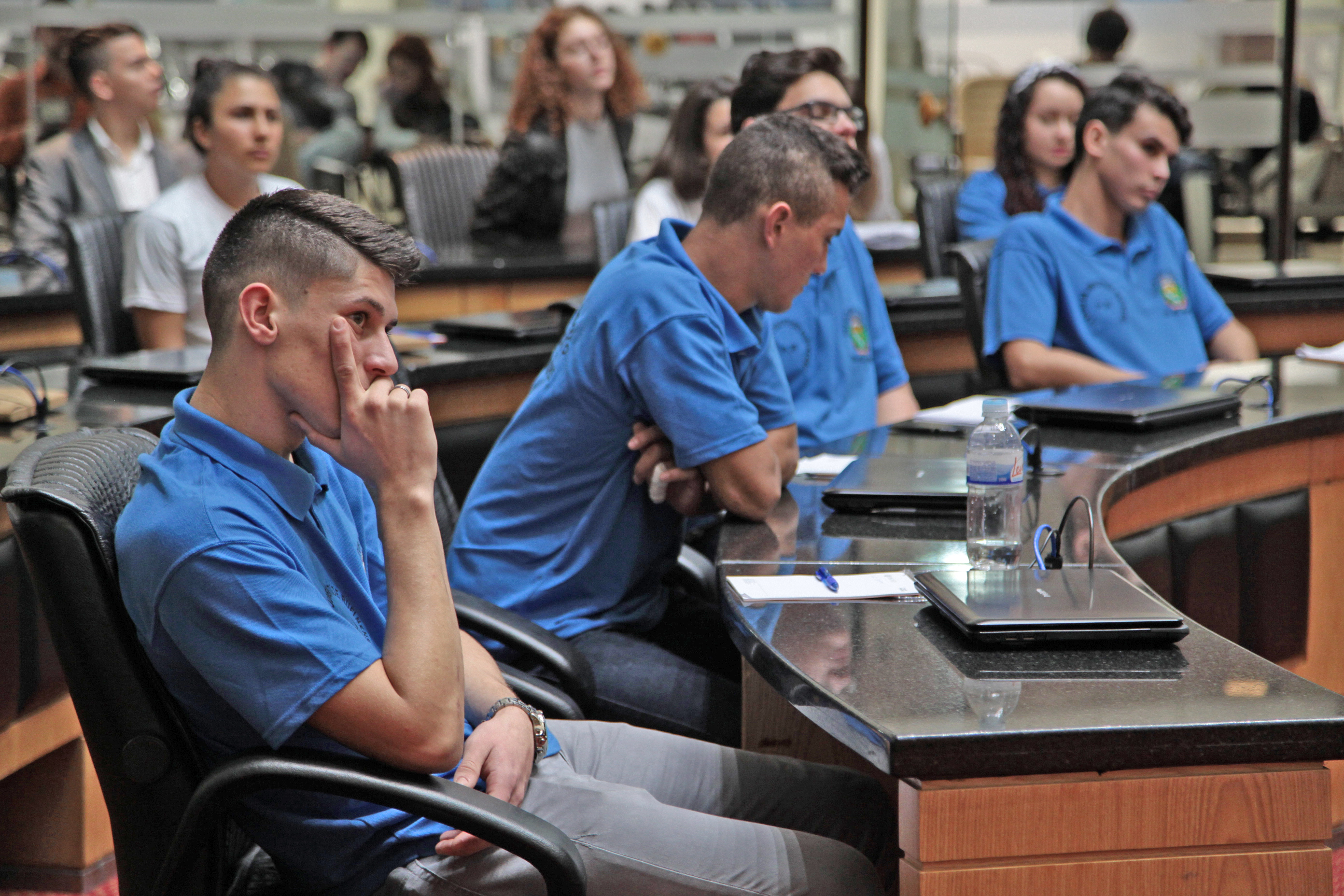Parlamento Jovem - abertura.