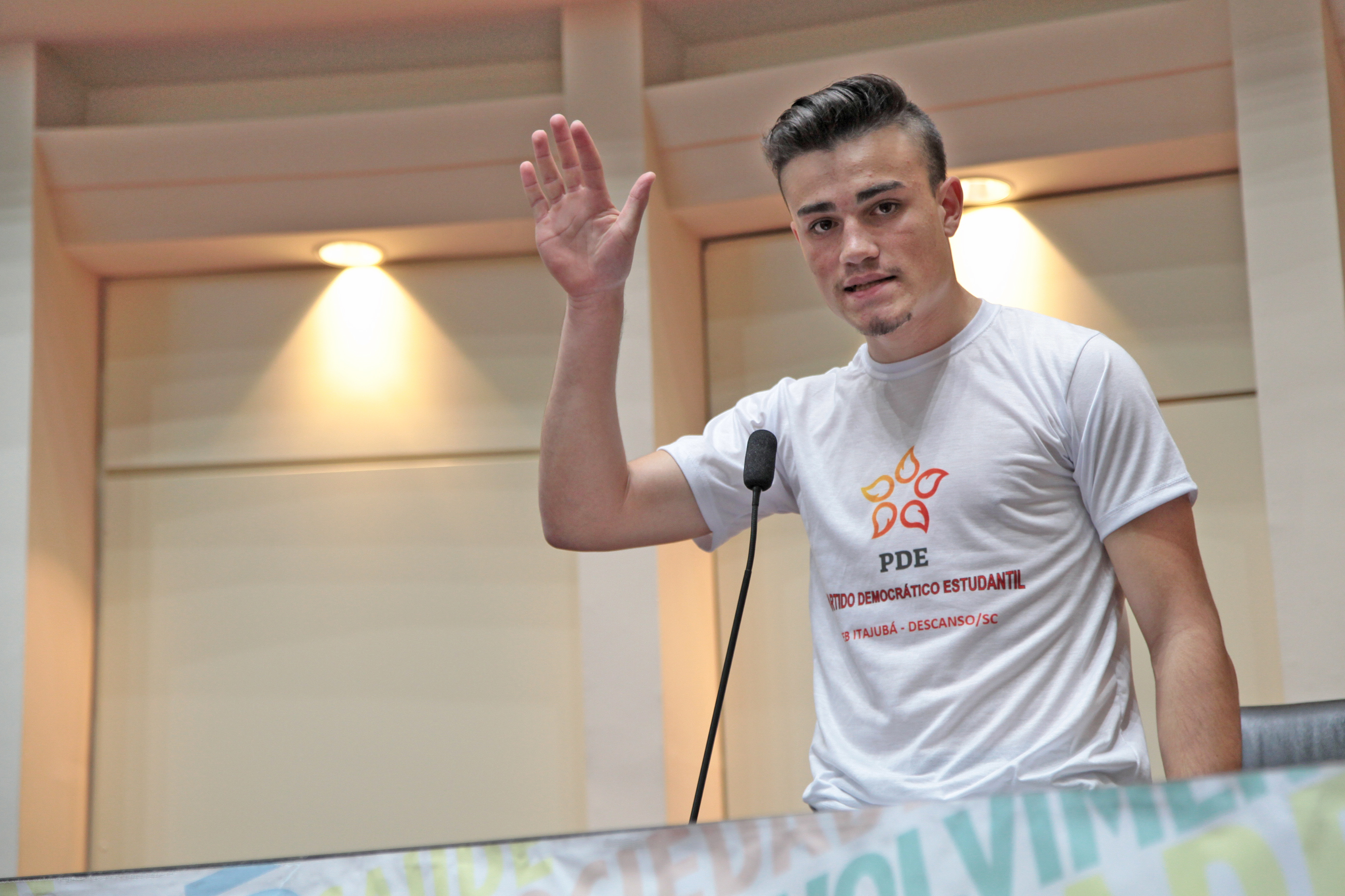 Parlamento Jovem - abertura.