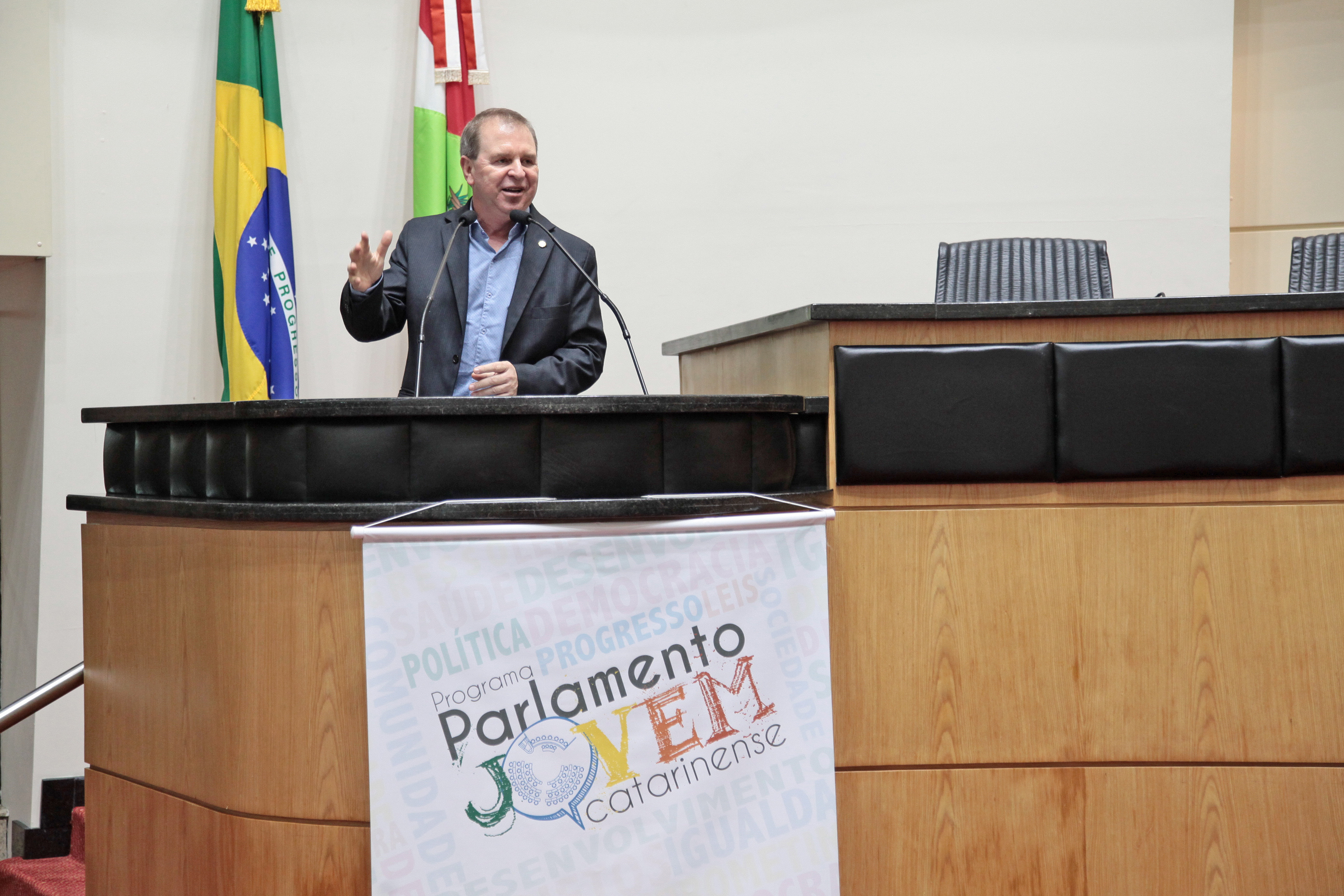 Parlamento Jovem - abertura.