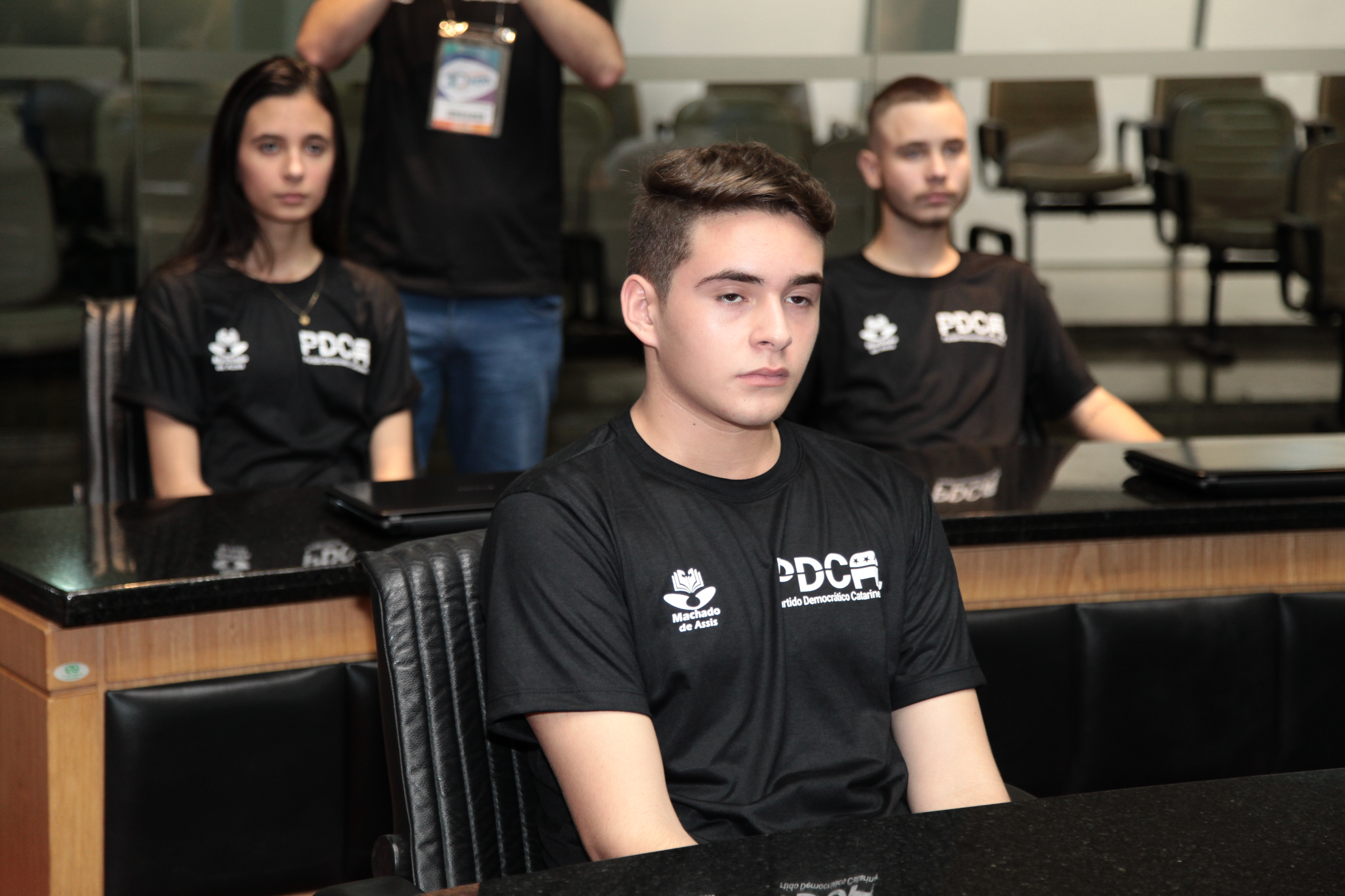 Parlamento Jovem - abertura.