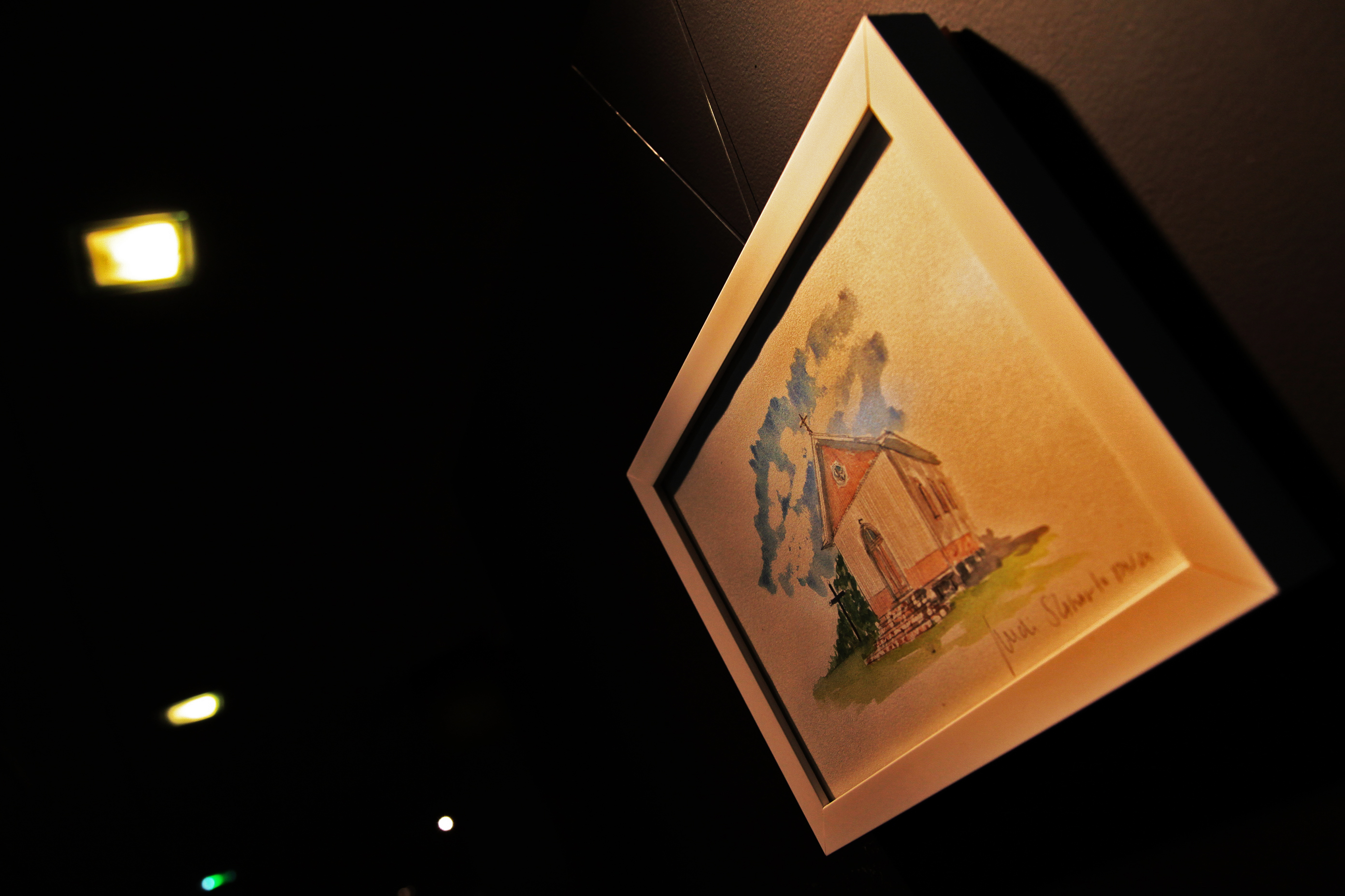 Exposição Igrejas e Moinhos Catarina do Artista Rudi Dazzi
