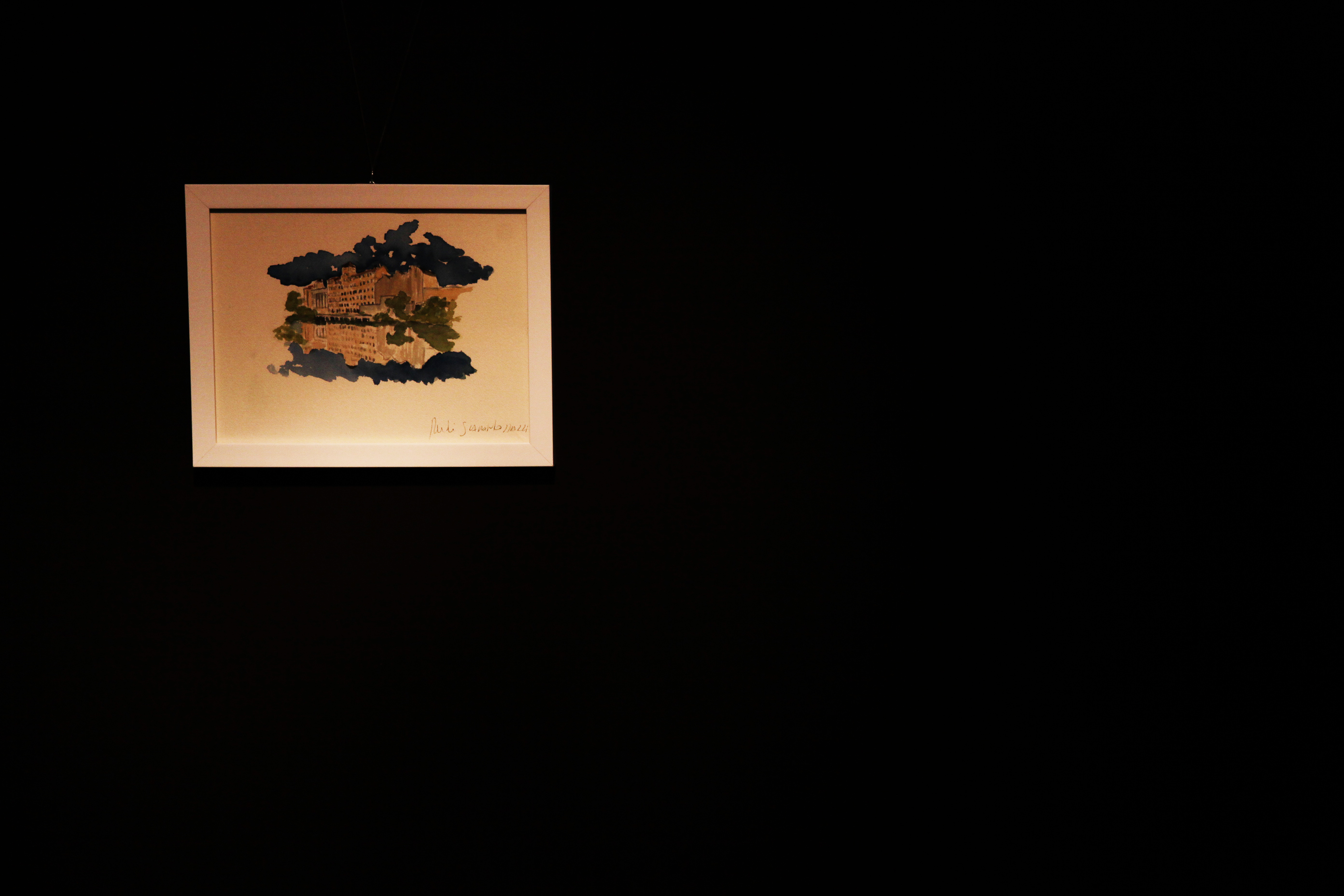 Exposição Igrejas e Moinhos Catarina do Artista Rudi Dazzi.