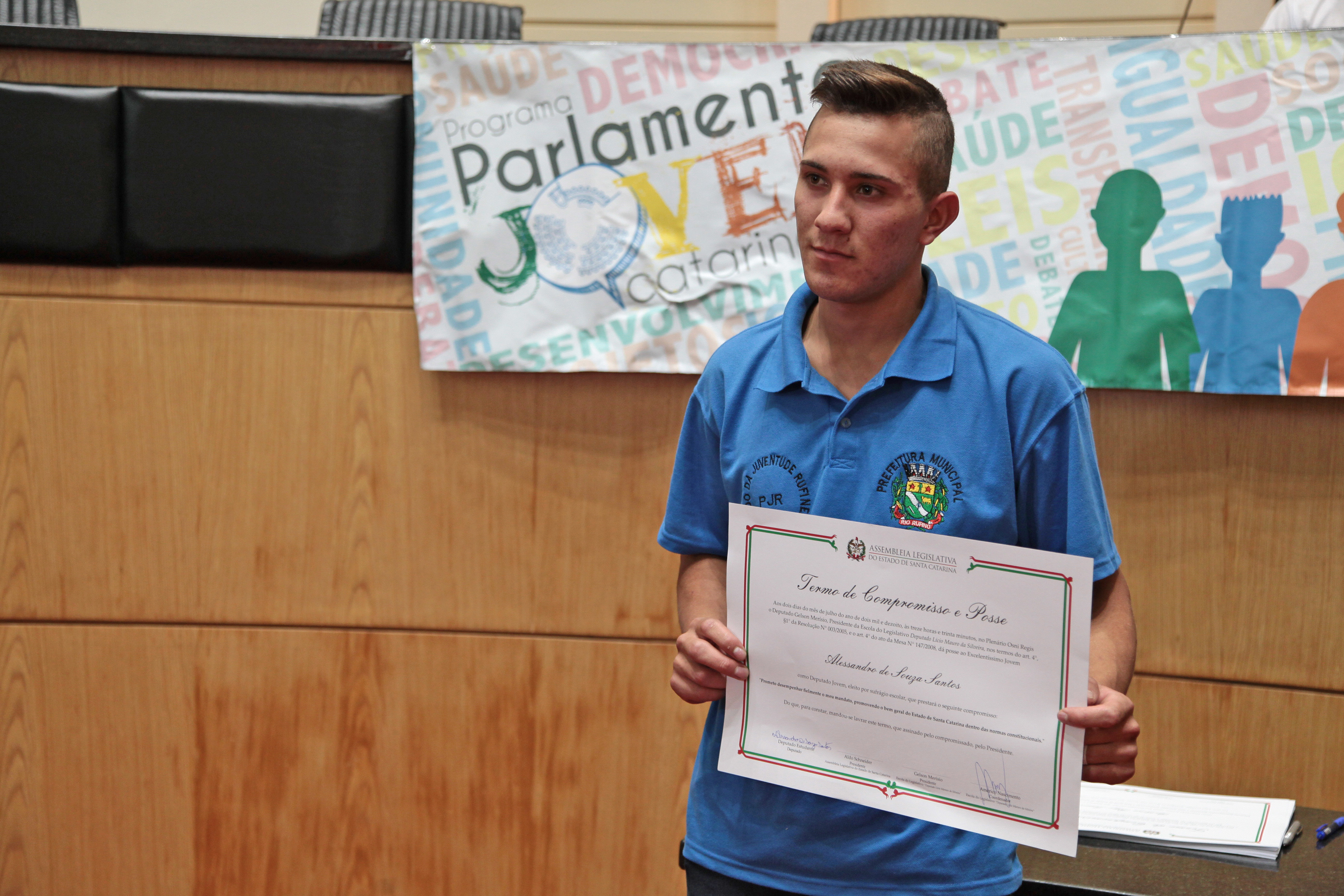 Parlamento Jovem – diplomação