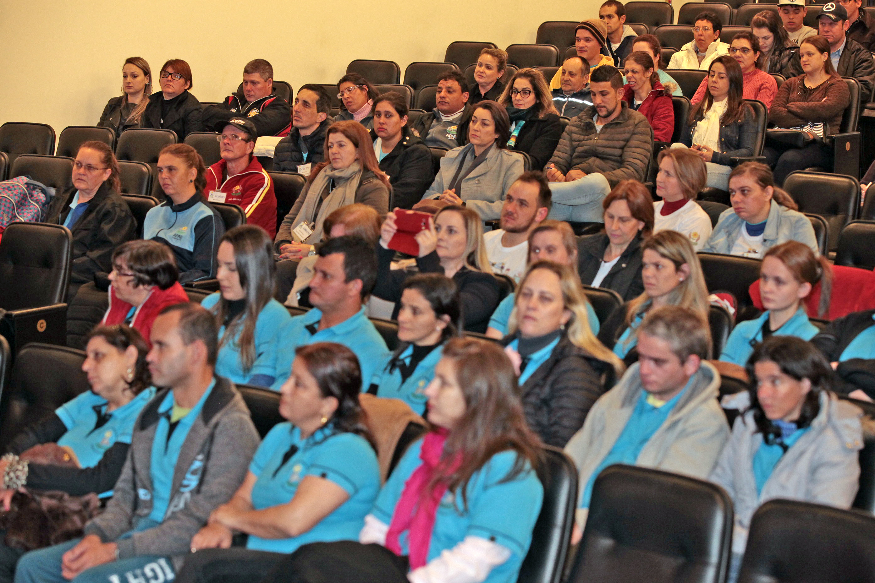 I Seminário Estadual dos Autodefensores das APAEs de Santa Catarina. Foto: Fábio Queiroz