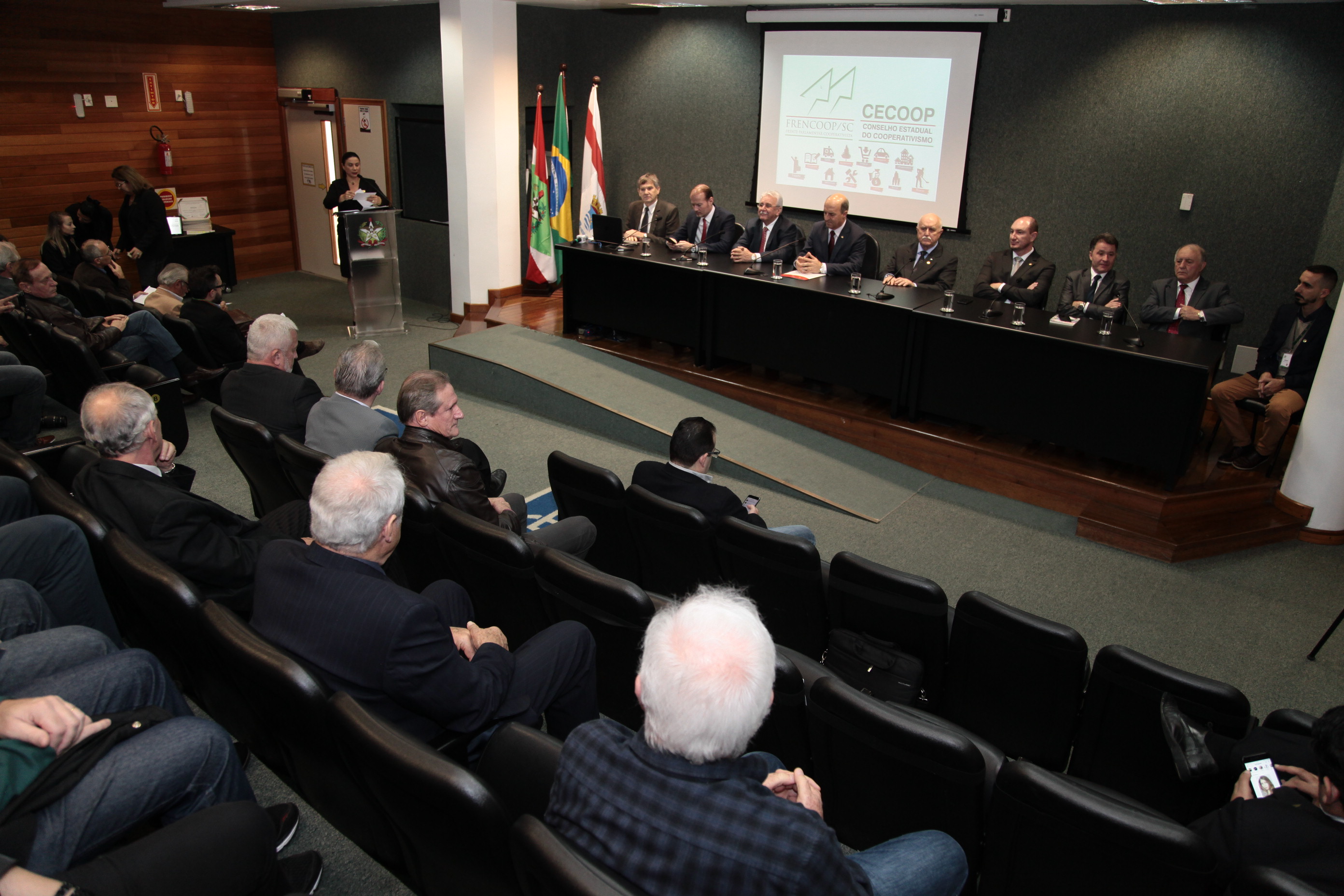 Instalação do Conselho Estadual de Cooperativismo