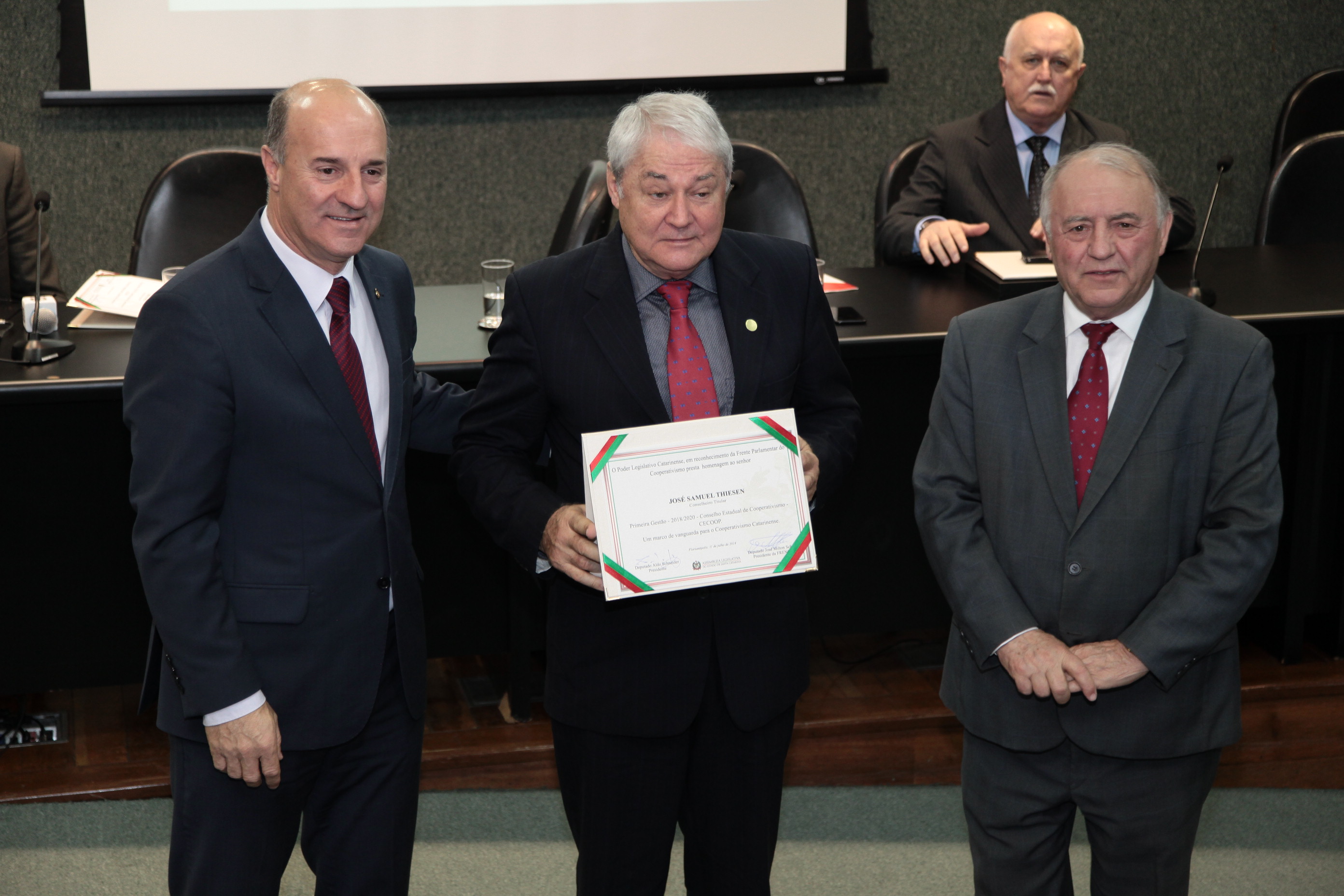 Instalação do Conselho Estadual de Cooperativismo