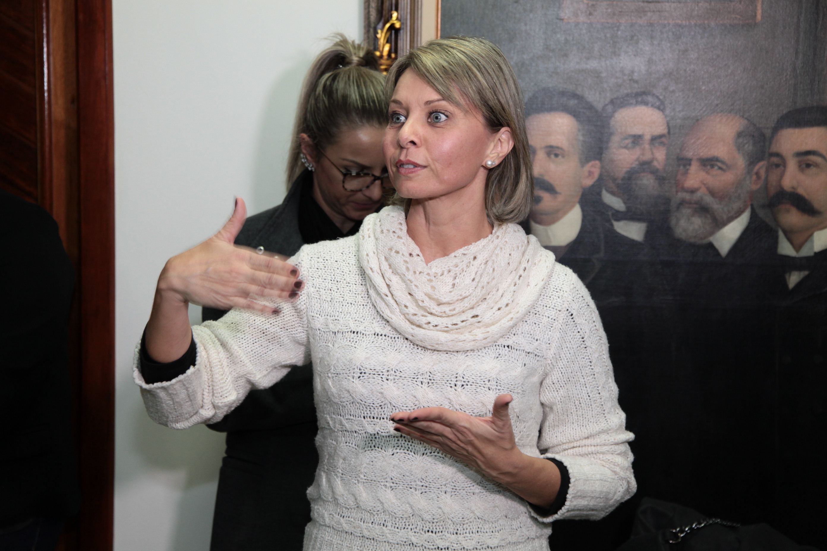 Novos Estagiários do Programa Alesc Inclusiva São Recepcionados na Presidência da Casa.
