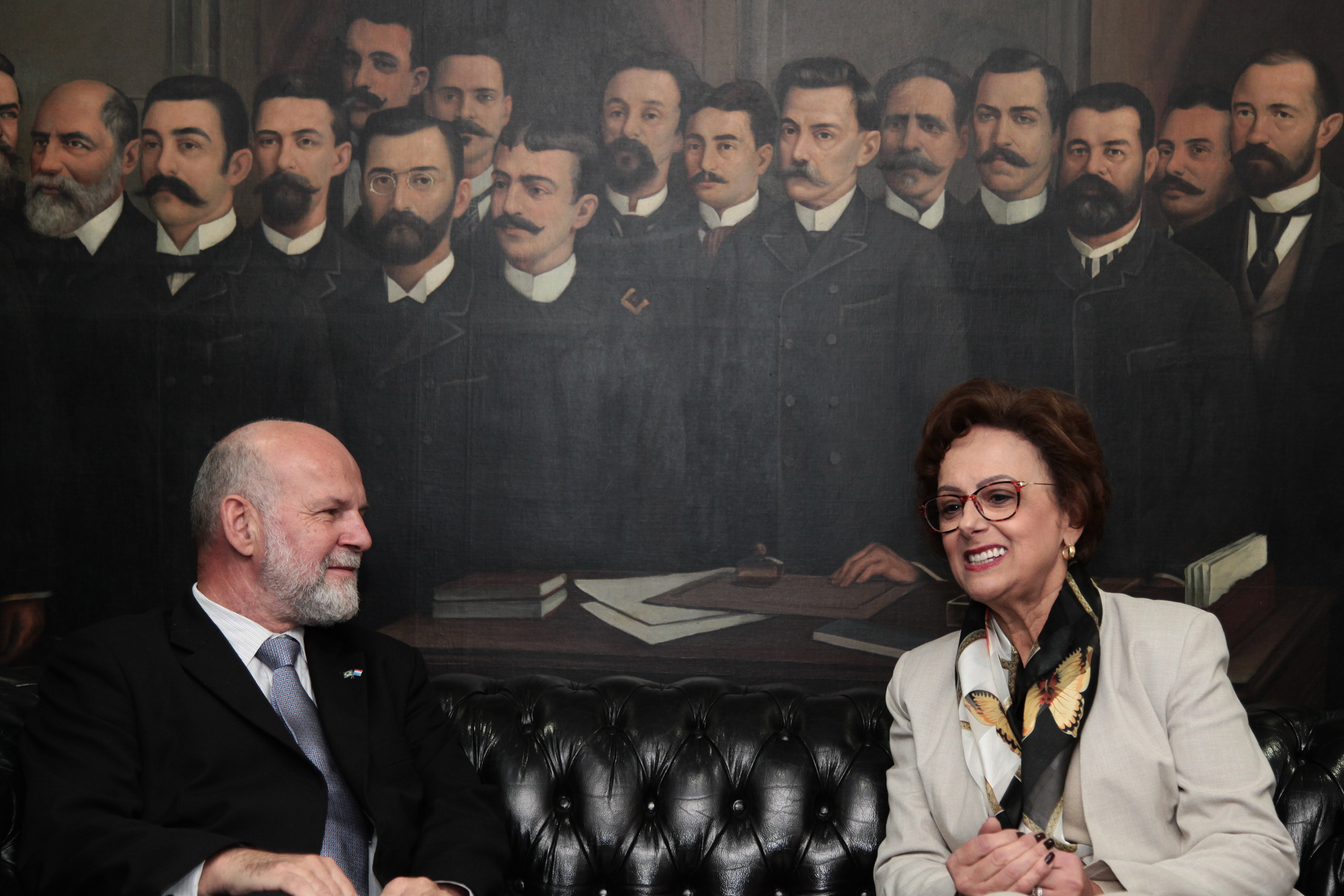 Embaixador de Luxemburgo Carlo Krieger é Recebido na Presidência da Alesc
