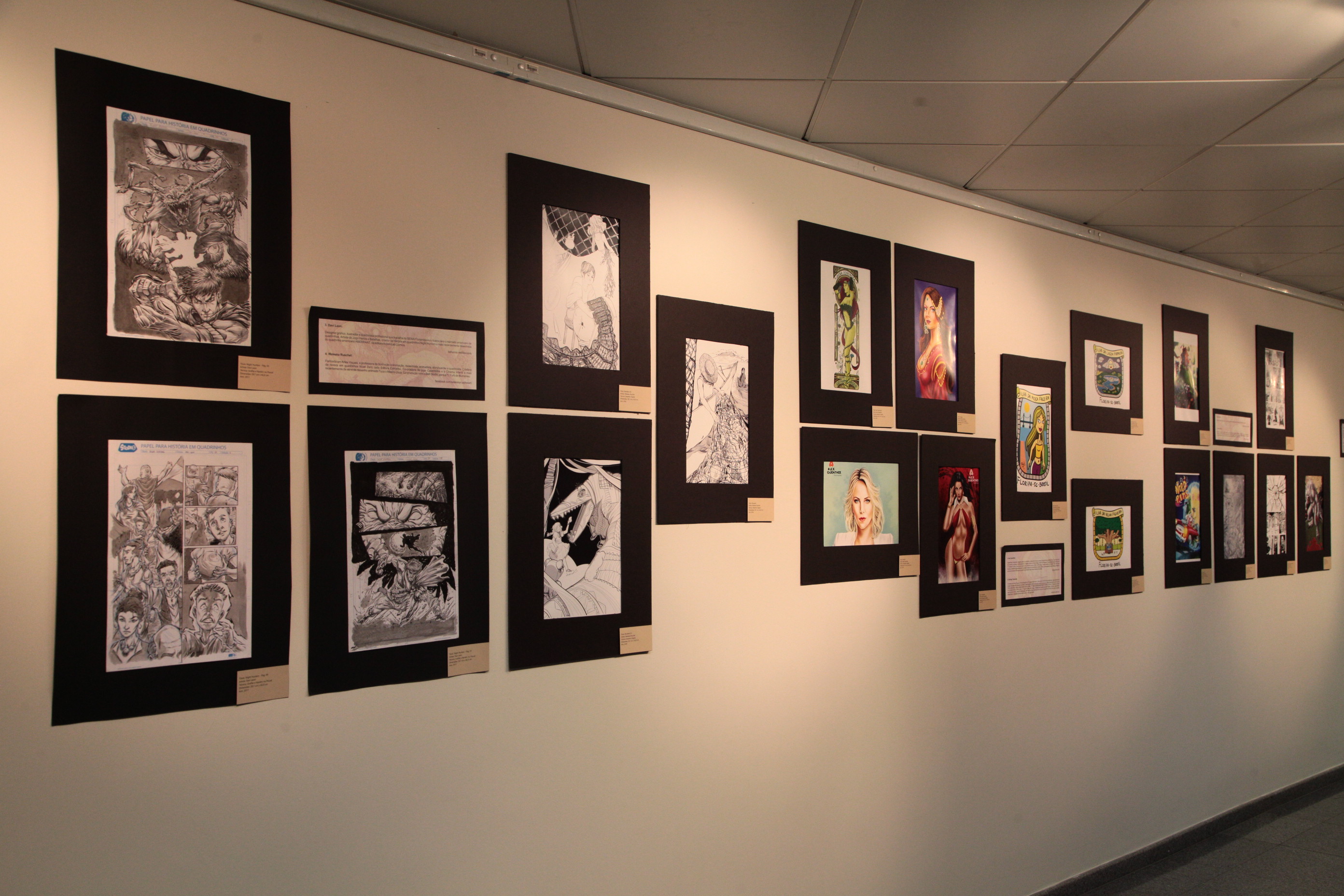 Exposição Coletiva dos Artistas da Revista em Quadrinhos: 