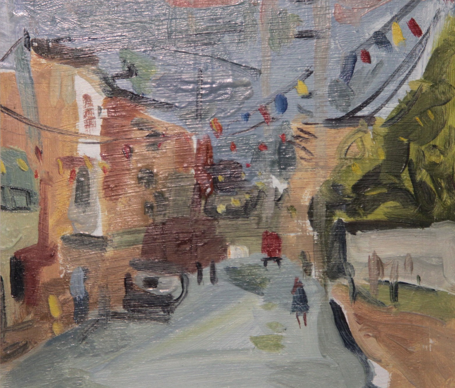 Exposição retrata pinturas de Santa Catarina e Peru