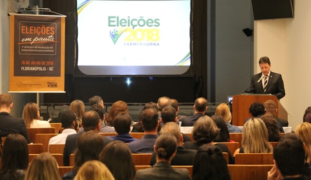 Legislação eleitoral é tema de seminário para atualização de jornalistas