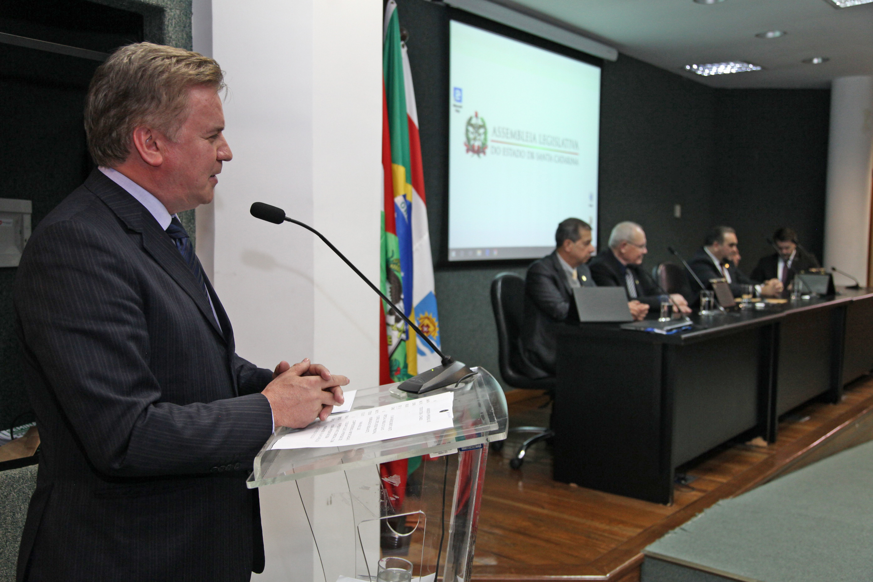 Ato Solene em Homenagem aos Representantes Comerciais do Estado de Santa Catarina.