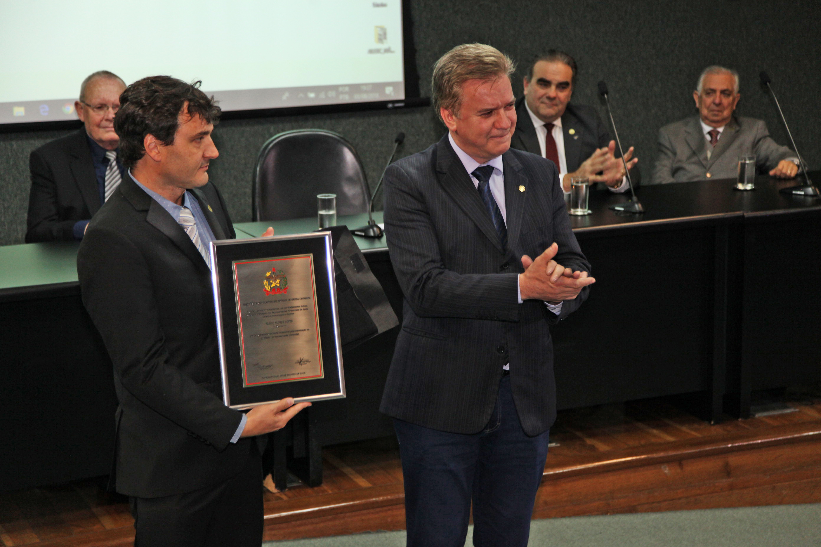 Ato Solene em Homenagem aos Representantes Comerciais do Estado de Santa Catarina.