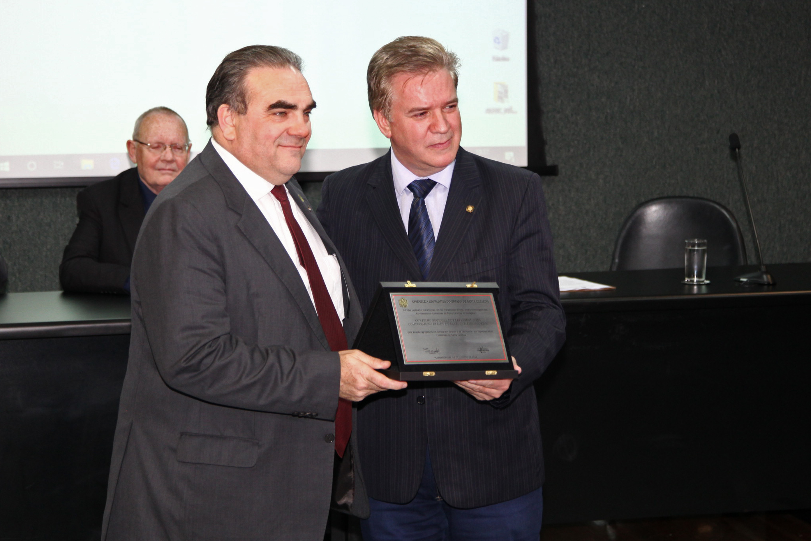 Ato Solene em Homenagem aos Representantes Comerciais do Estado de Santa Catarina.