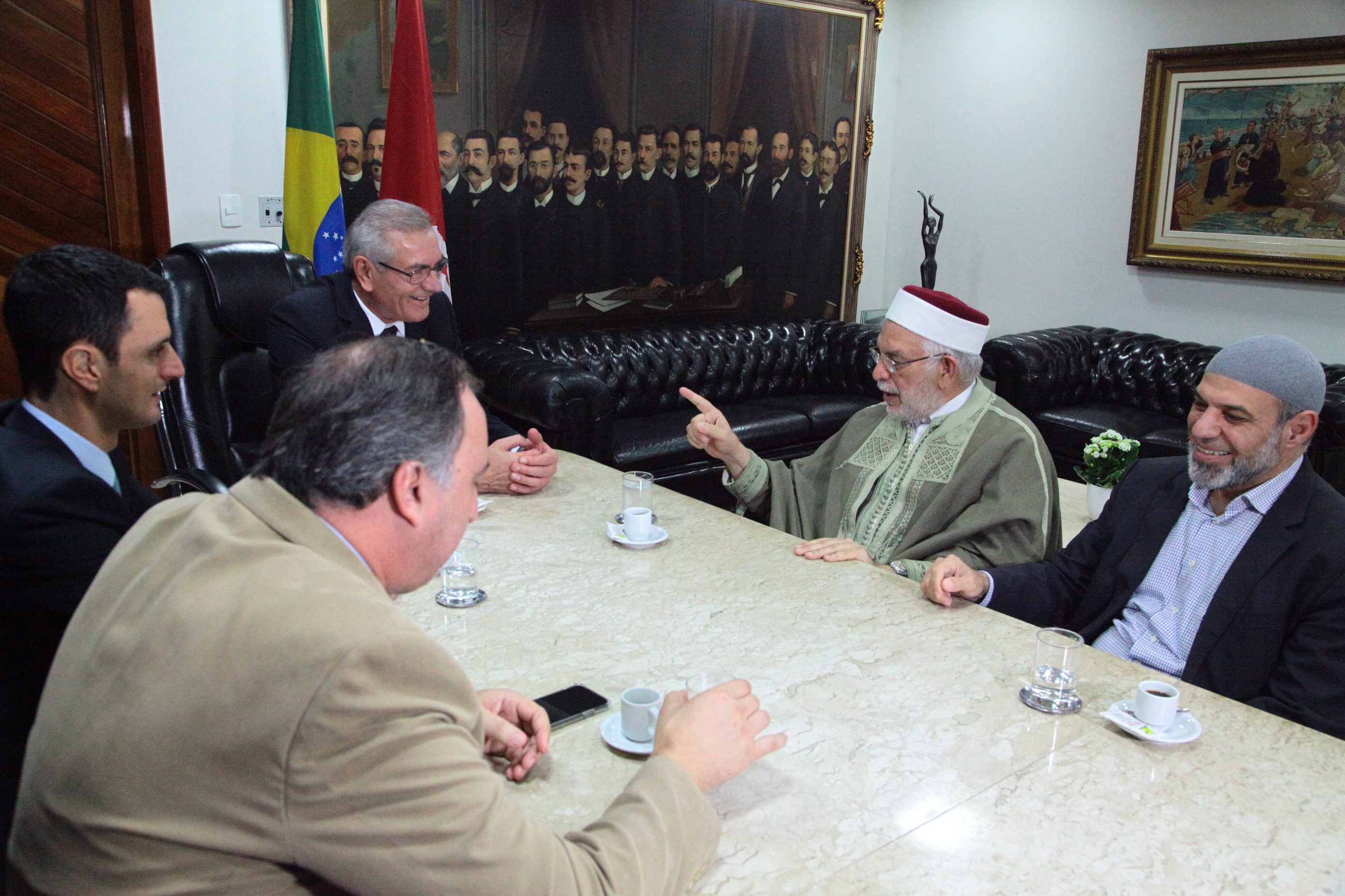 1º Vice-presidente do Parlamento da Tunísia, Abdelfattah Moro