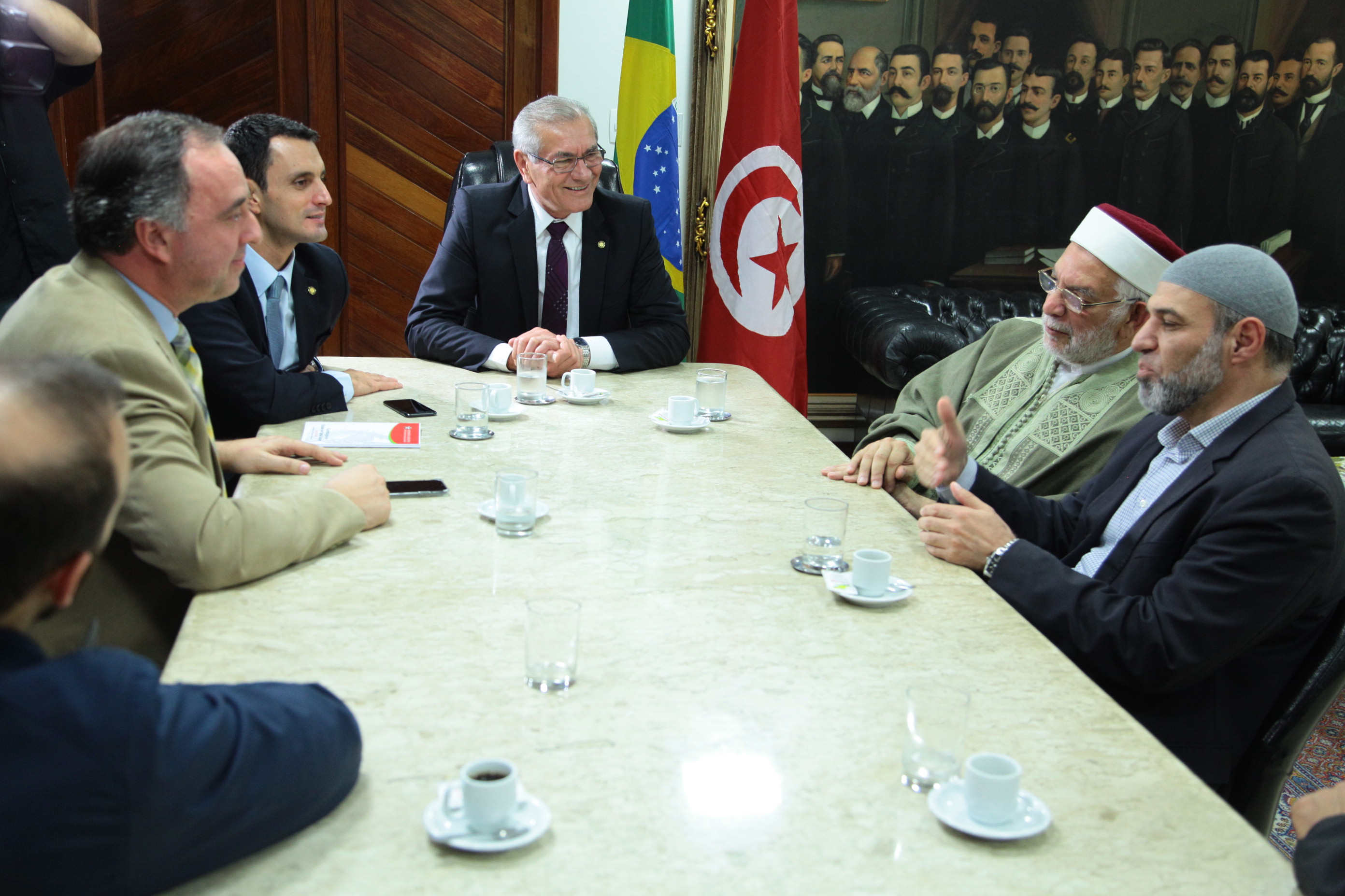 1º Vice-presidente do Parlamento da Tunísia, Abdelfattah Moro