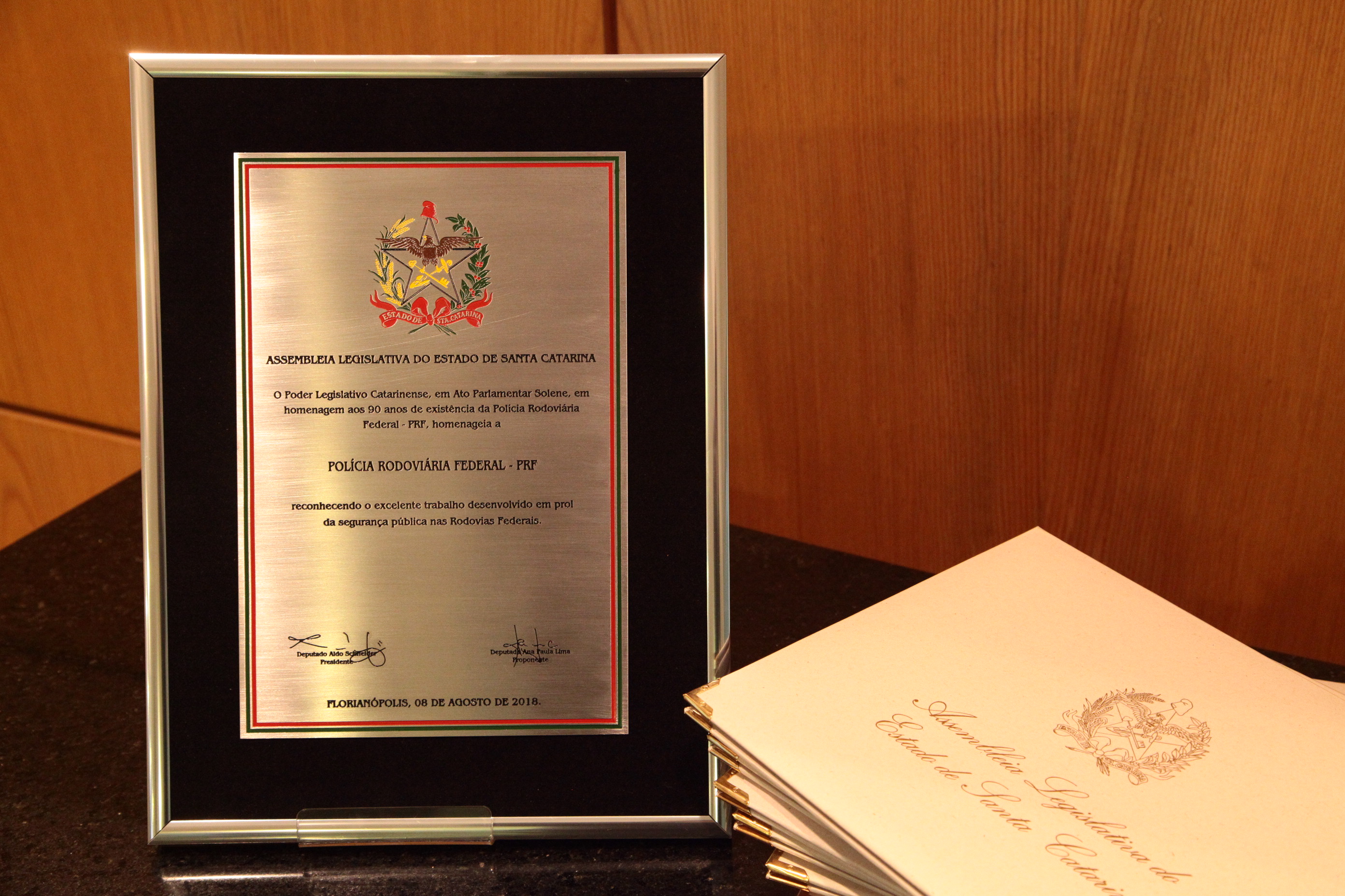 Ato Solene em homenagem os 90 anos da Polícia Rodoviária Federal (PRF)
