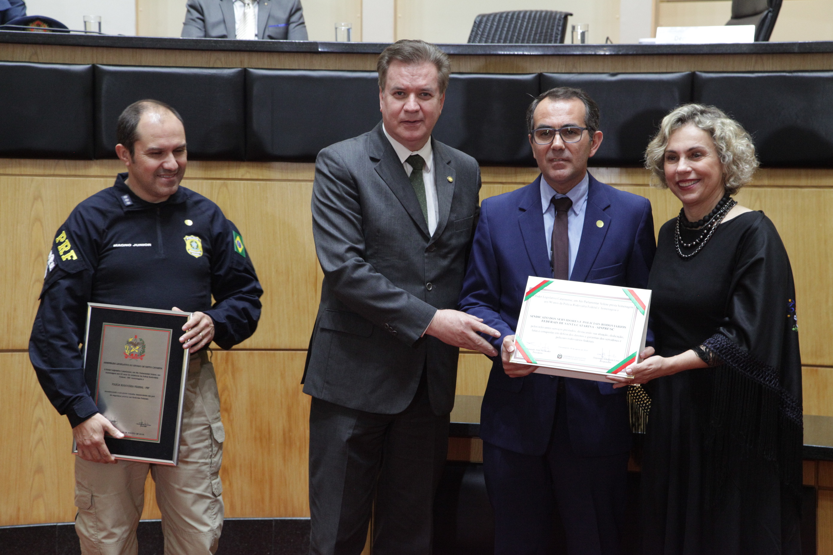 Ato Solene em homenagem os 90 anos da Polícia Rodoviária Federal (PRF)