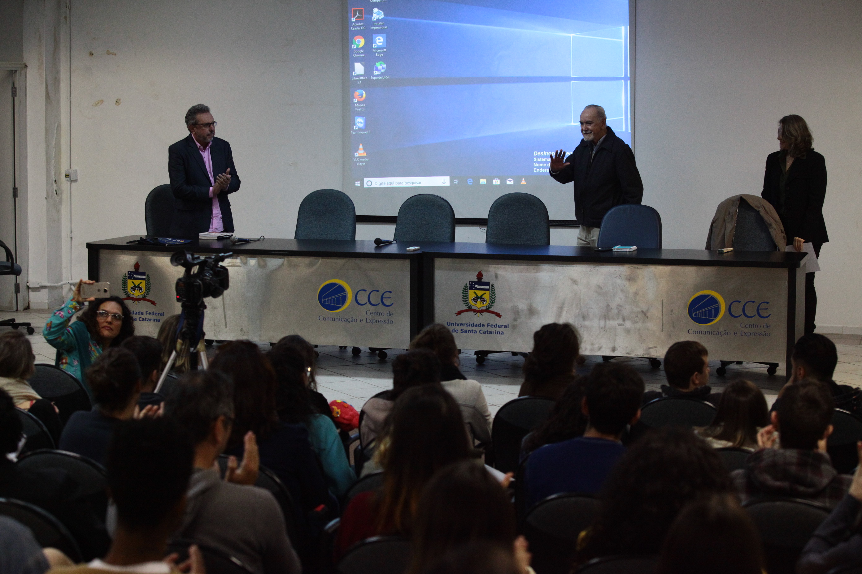 Palestra de José Hamilton Ribeiro
