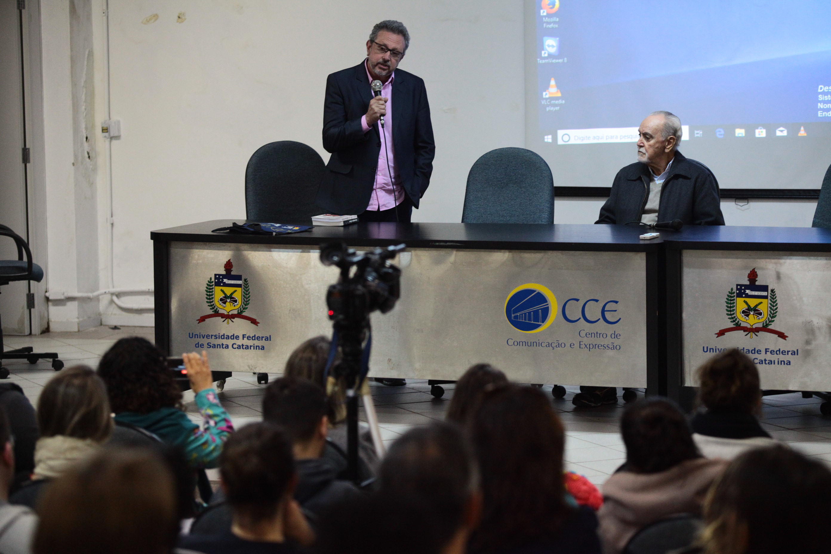 Palestra de José Hamilton Ribeiro