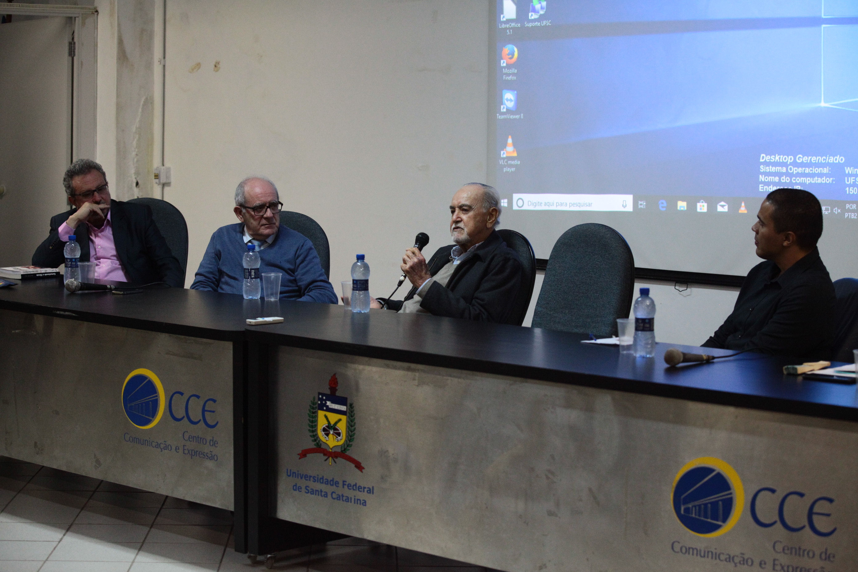 Palestra de José Hamilton Ribeiro