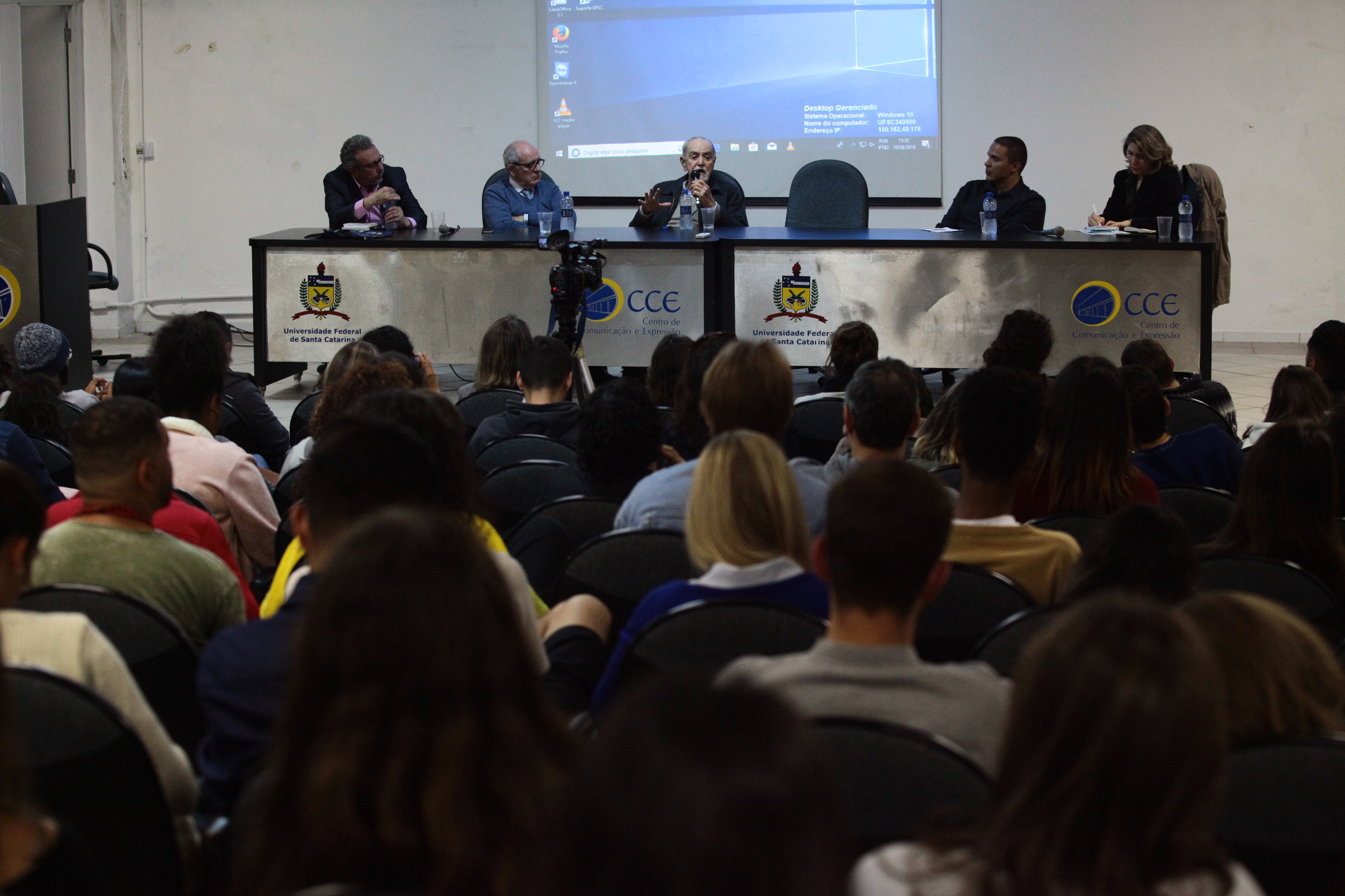 Palestra de José Hamilton Ribeiro