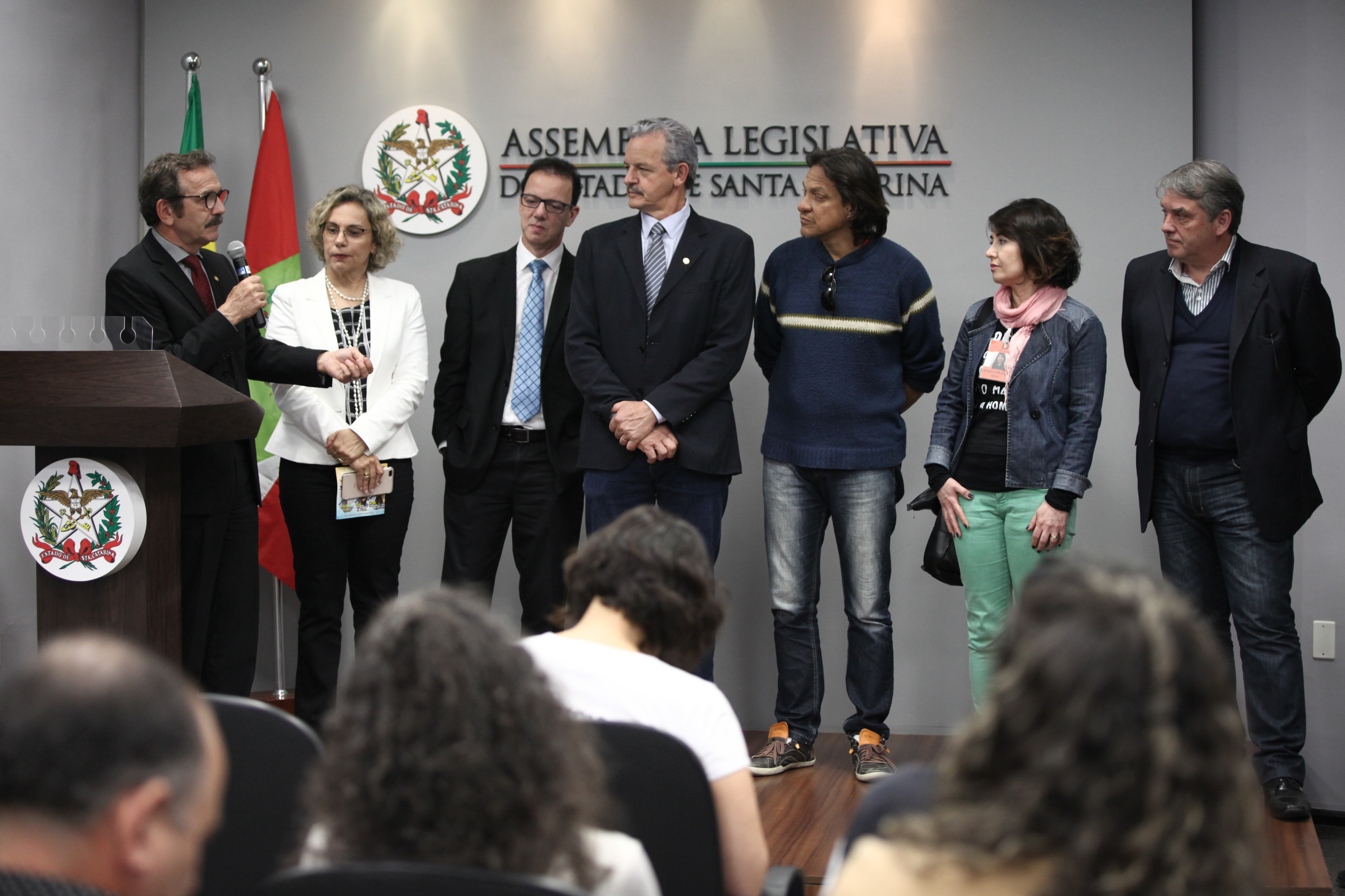 Lançamento da Frente Parlamentar pela Democratização da Comunicação em SC