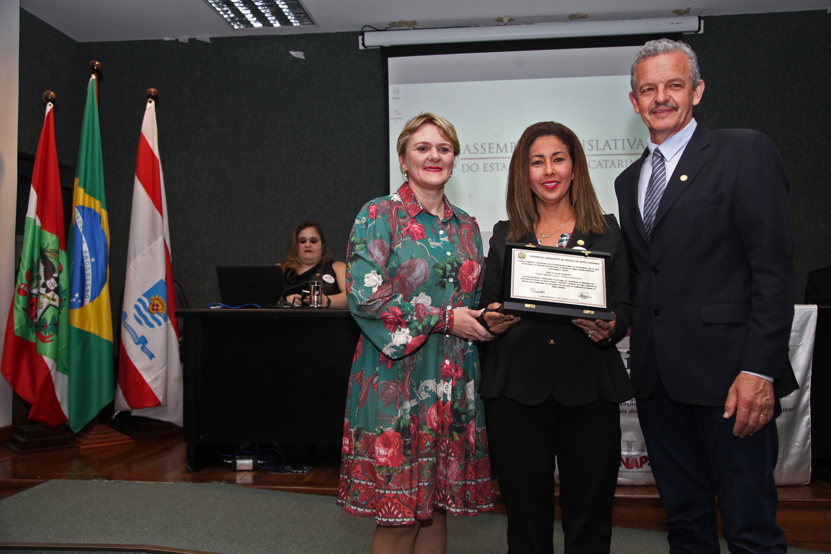 Ato Parlamentar Solene em Homenagem ao Sindicato dos Psicólogos de Santa Catarina.