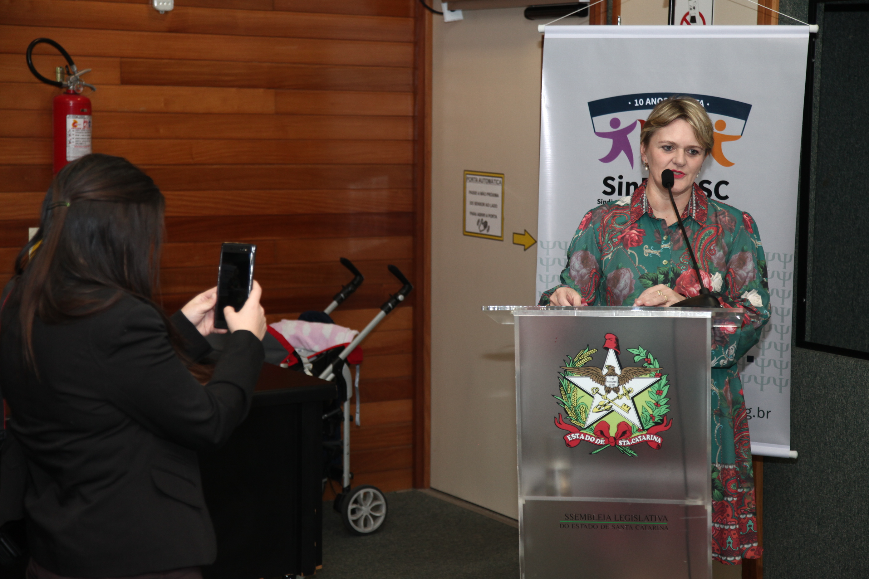 Ato Parlamentar Solene em Homenagem ao Sindicato dos Psicólogos de Santa Catarina.