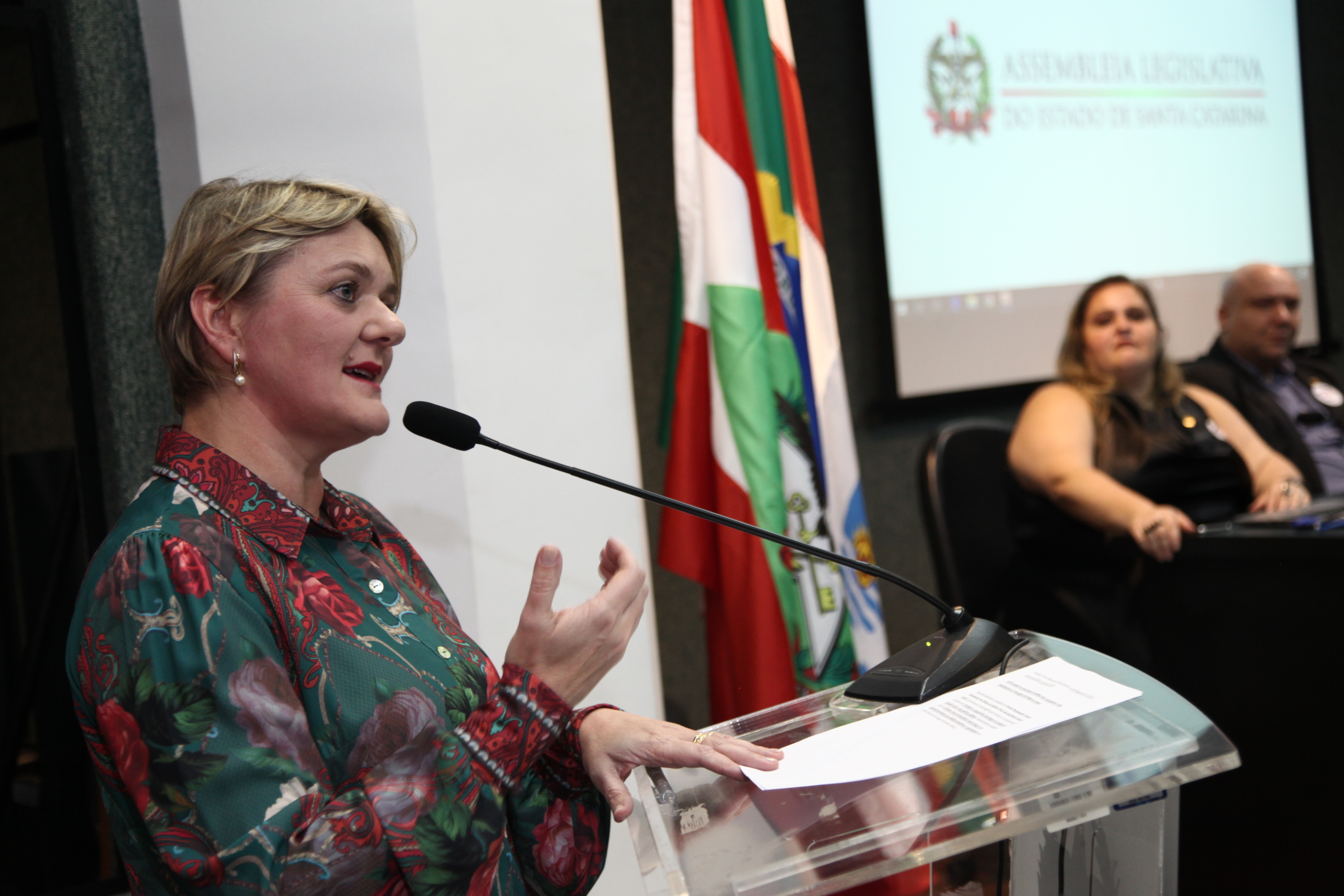 Ato Parlamentar Solene em Homenagem ao Sindicato dos Psicólogos de Santa Catarina.