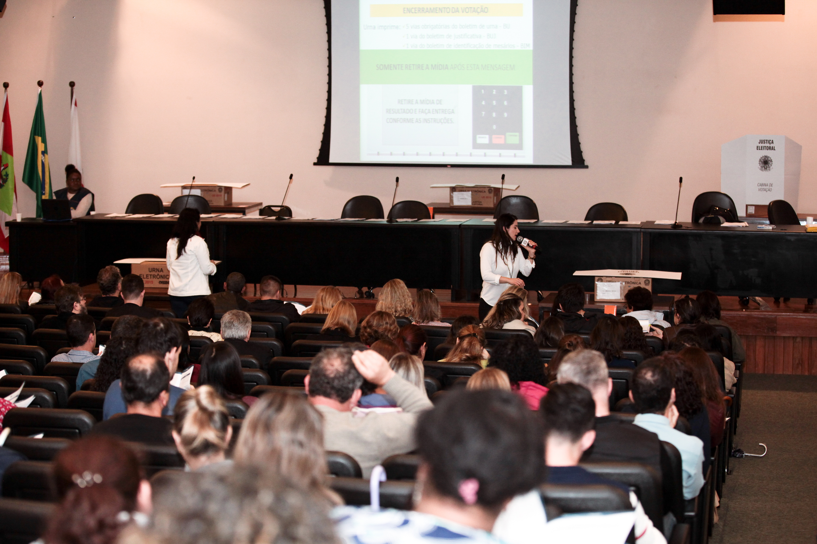 Capacitação de Mesários, Delegados e Auxiliares