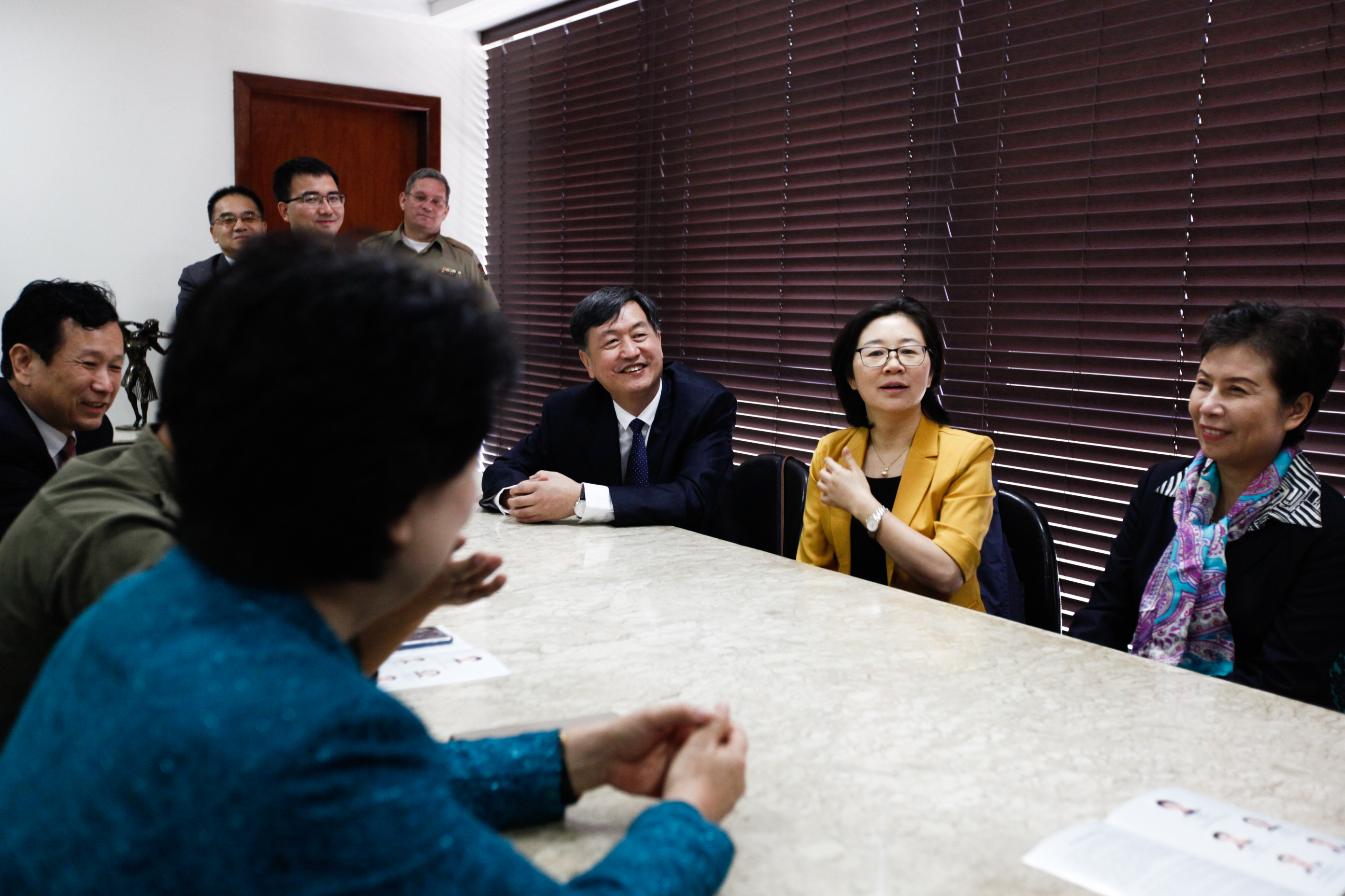 Delegação chinesa da província de Henan visita a ALESC