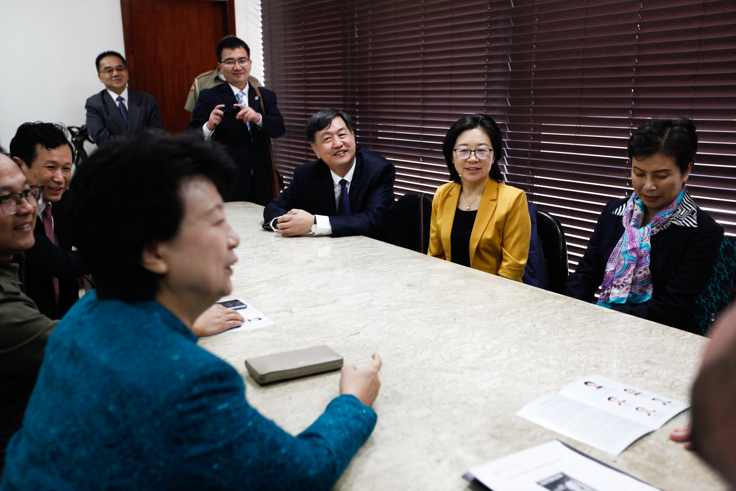 Delegação chinesa da província de Henan visita a ALESC