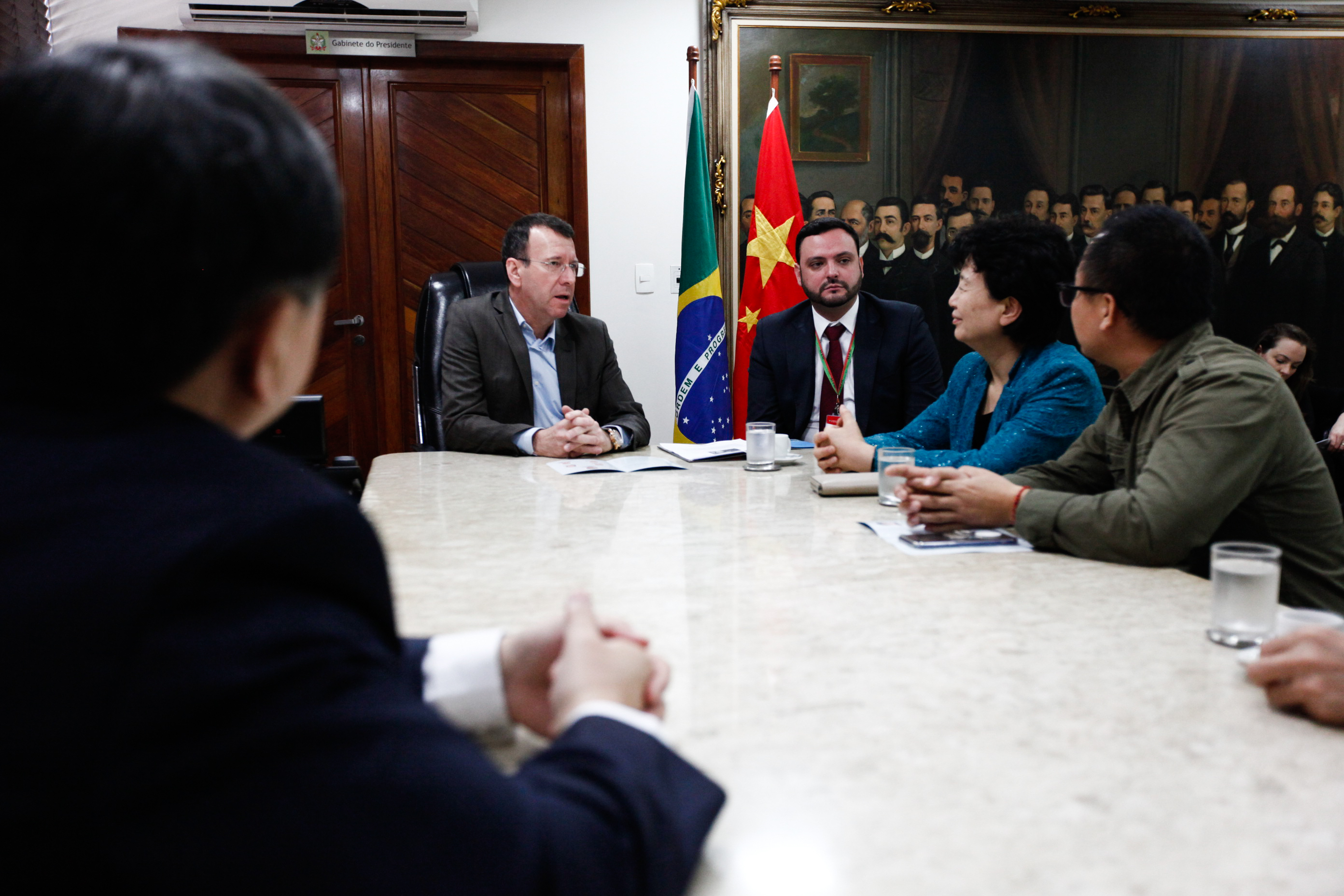 Delegação chinesa da província de Henan visita a ALESC