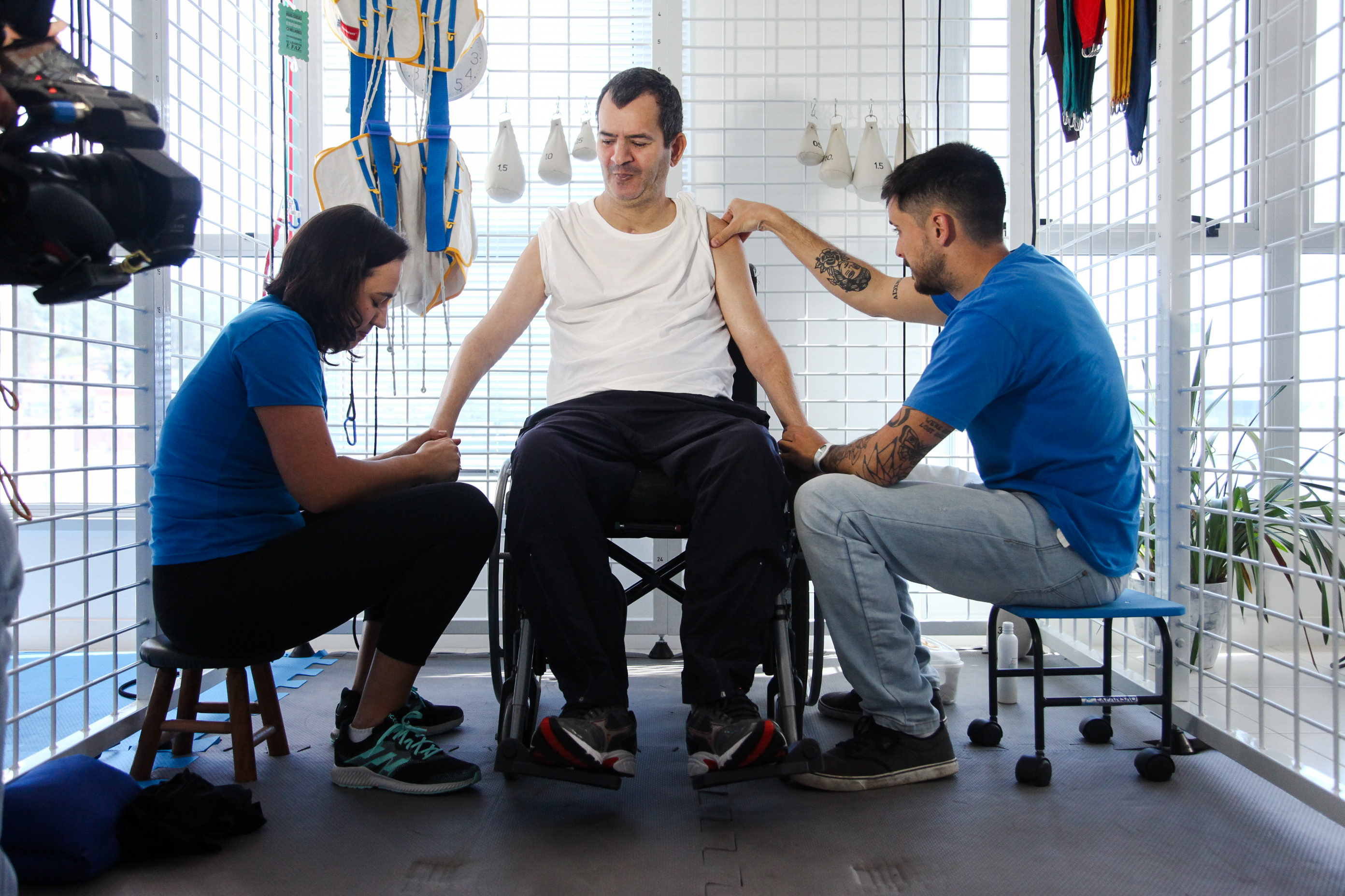 Fisioterapia para cadeirantes
