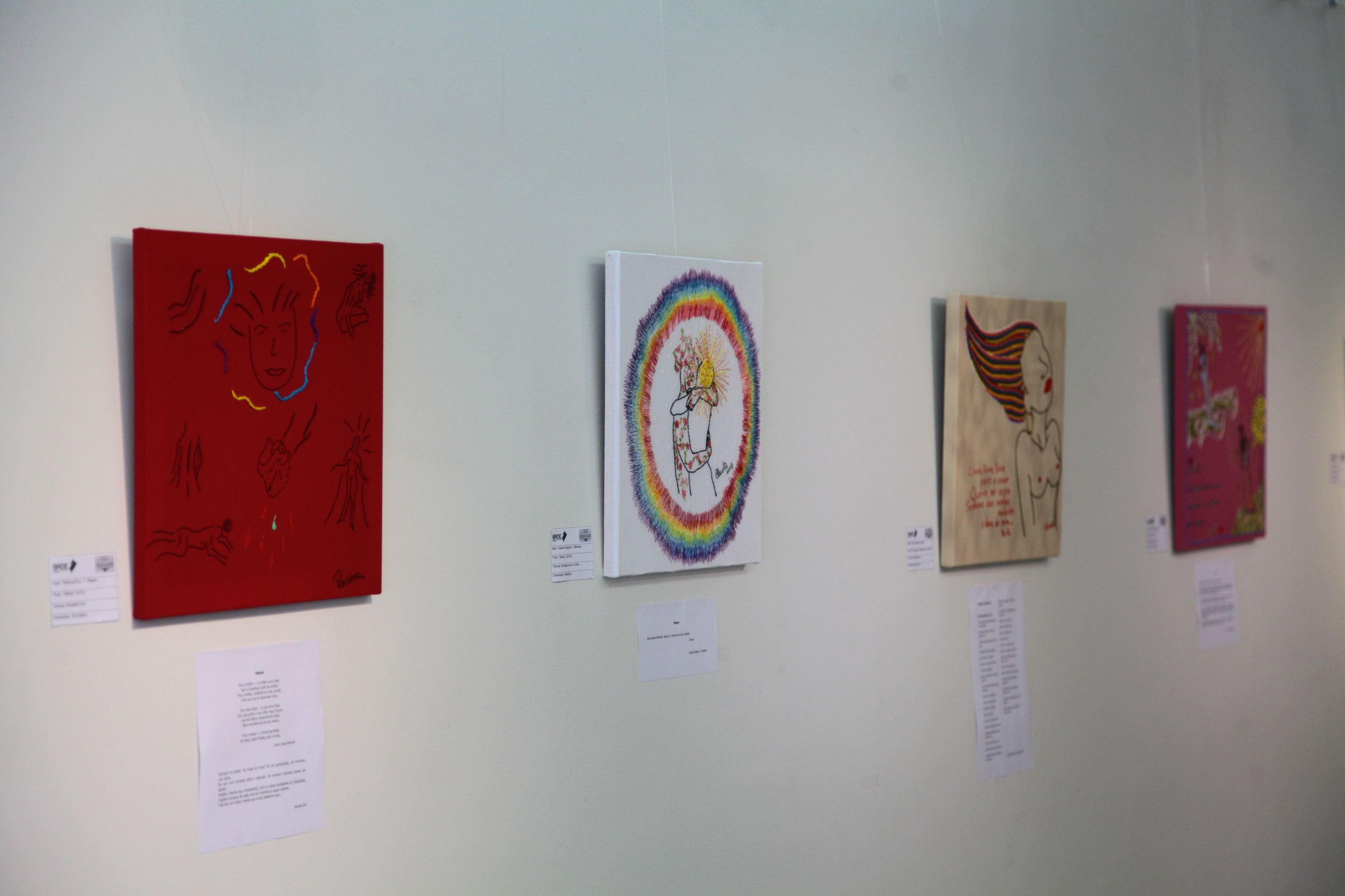 Exposição de Bordados no BRDE