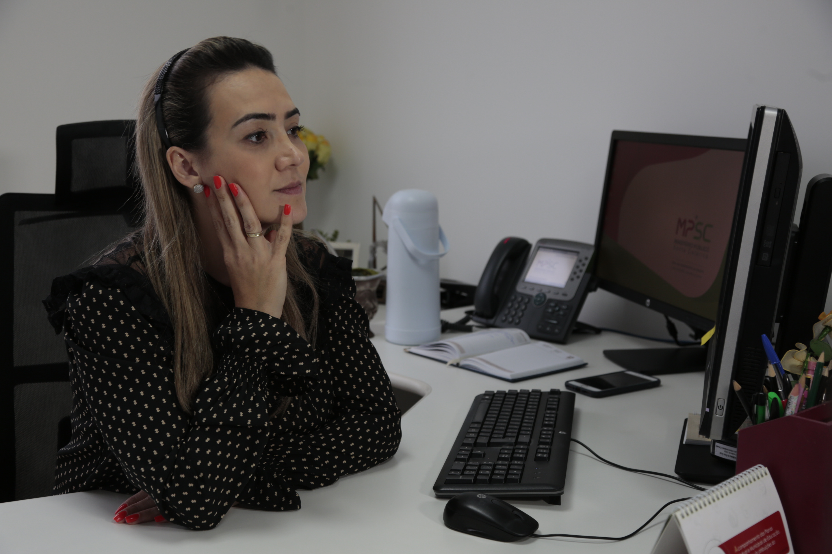Greicia Malheiros - promotora de justiça de SC.