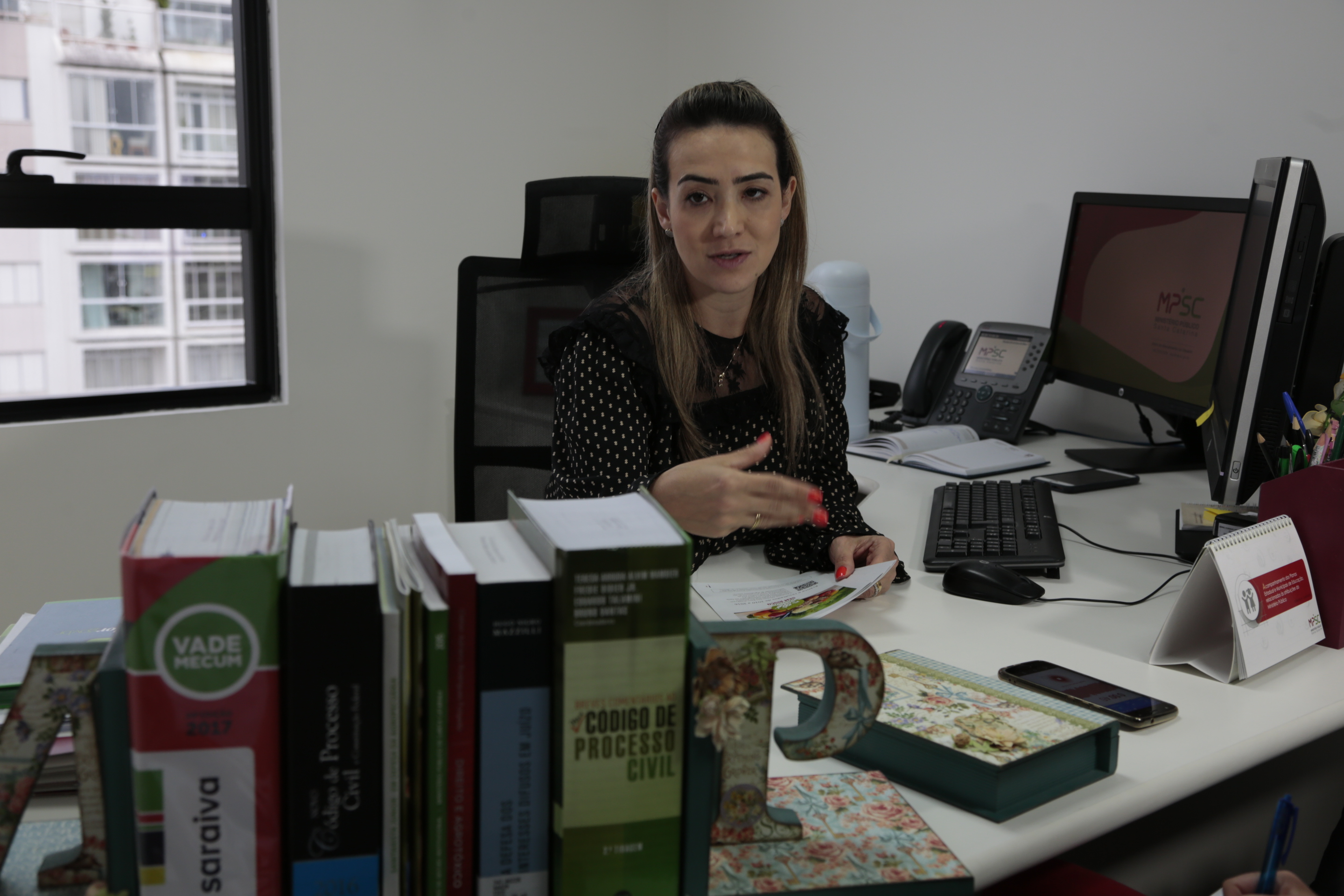 Greicia Malheiros – promotora de justiça de SC