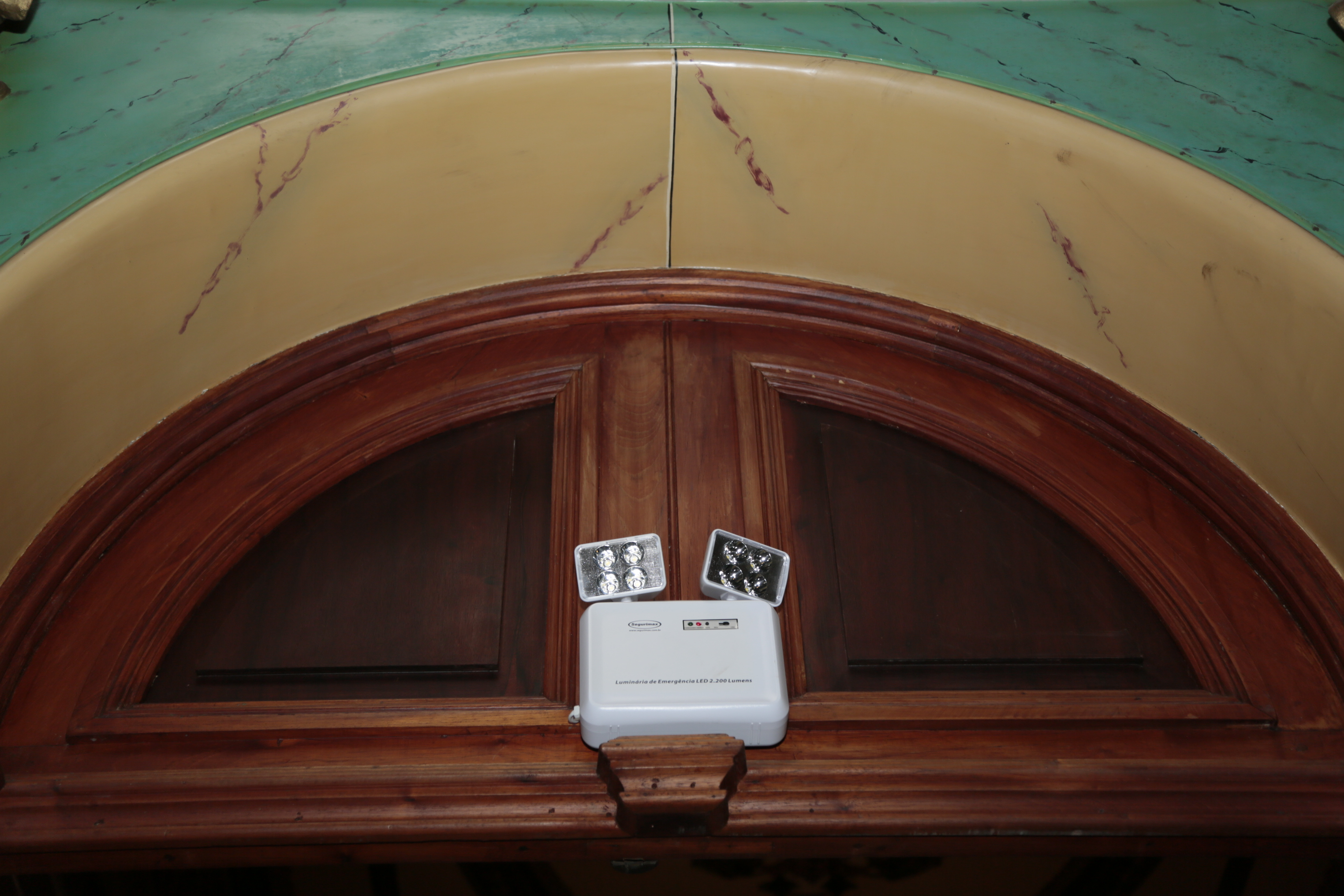 Conservação e Prevenção de Incêndio no Palácio Cruz e Sousa.