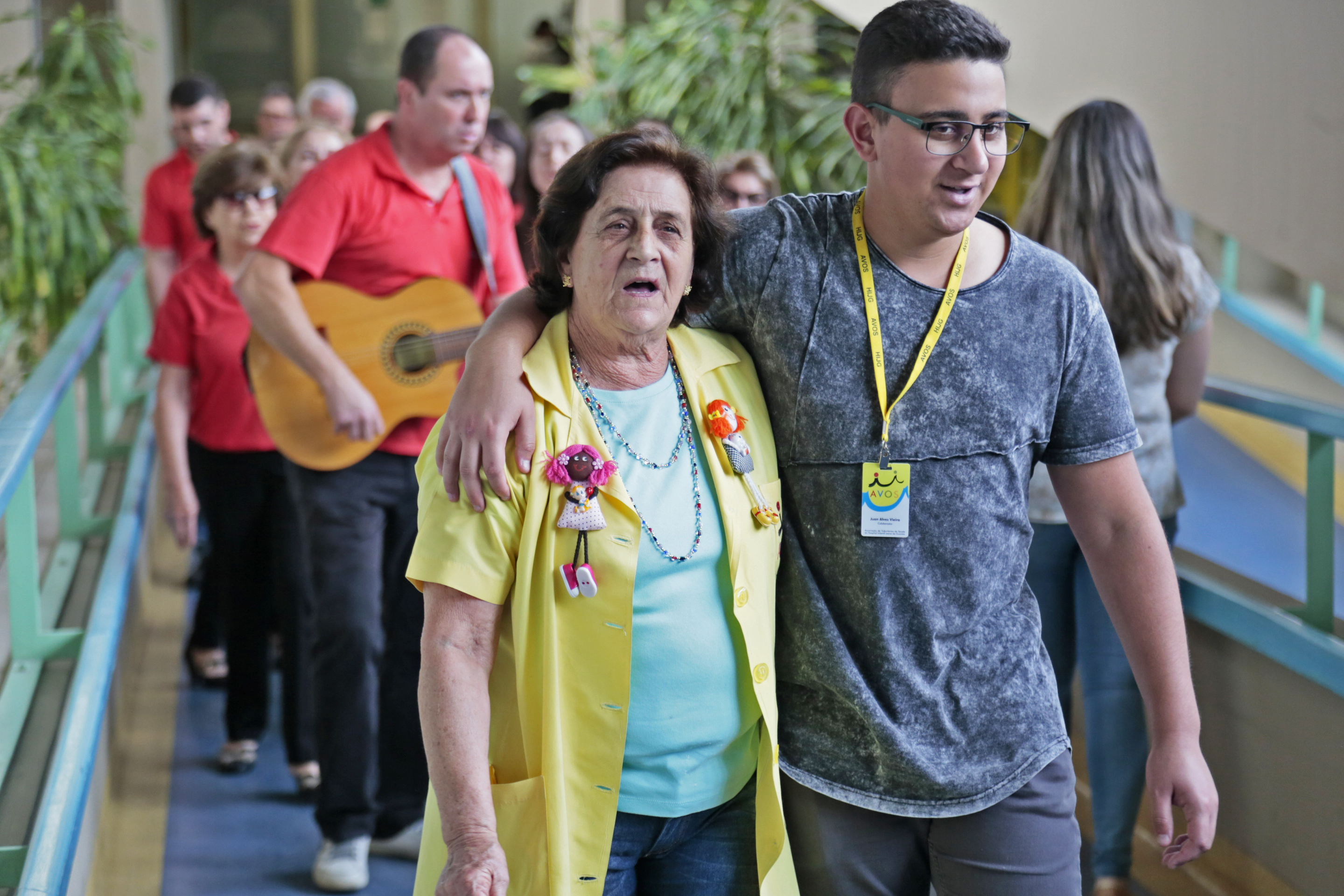 Coral da Alesc Canta para Crianças no Hospital Infantil.